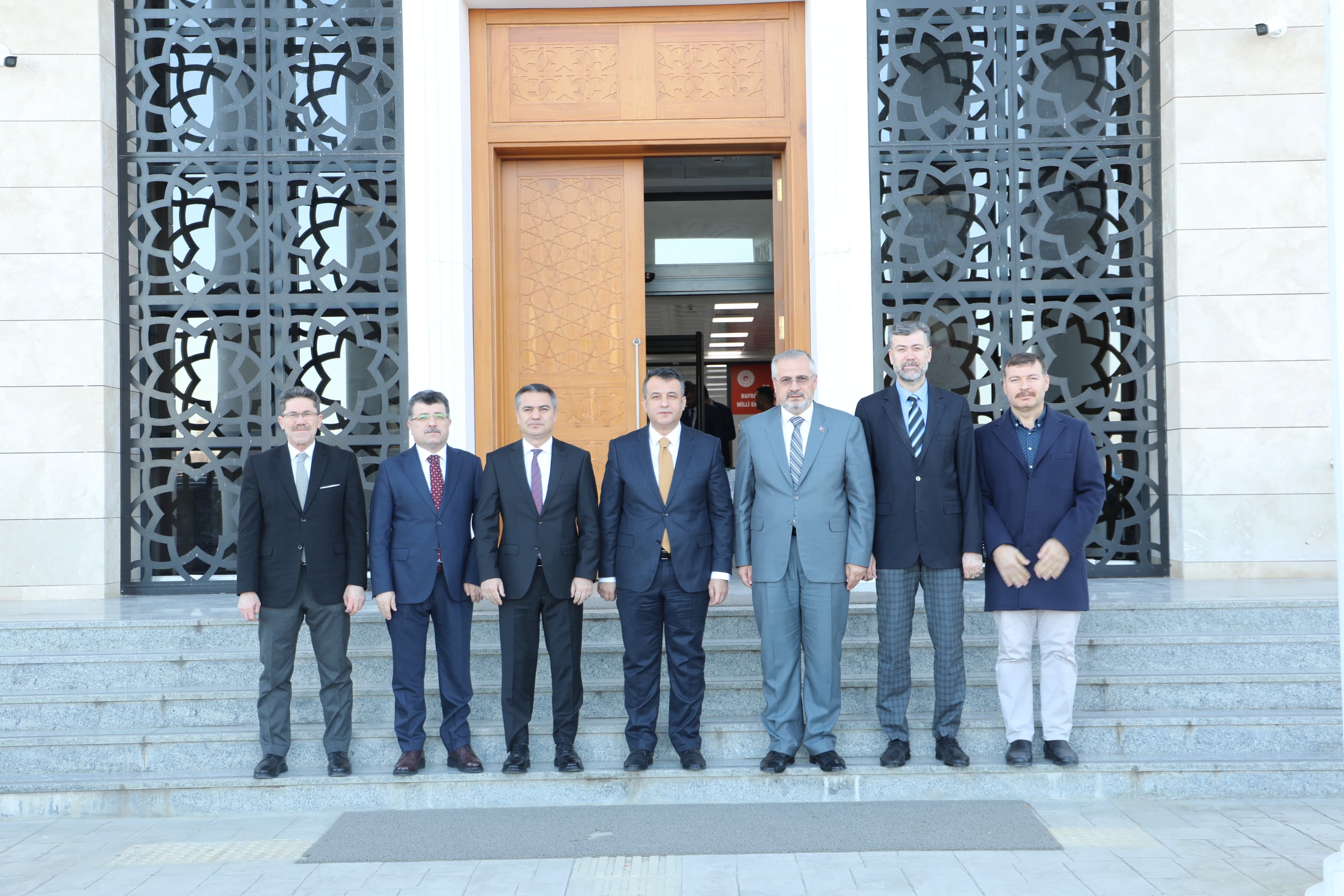 Samsun Büyükşehir Belediye Başkanı Halit Doğan’dan Bafra Kaymakamı Dr. Mustafa Altınpınar’a Ziyaret-1