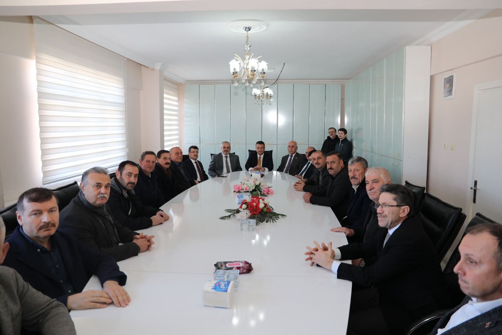 Samsun Büyükşehir Belediye Başkanı Halit Doğan’dan Bafra Ziraat Odası’na Ziyaret (6)