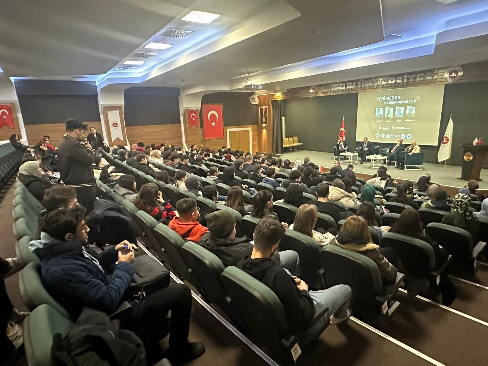 Samsun Üniversitesi’nde “Yeni Medya Ve Dezenformasyon” Konferansı (3)