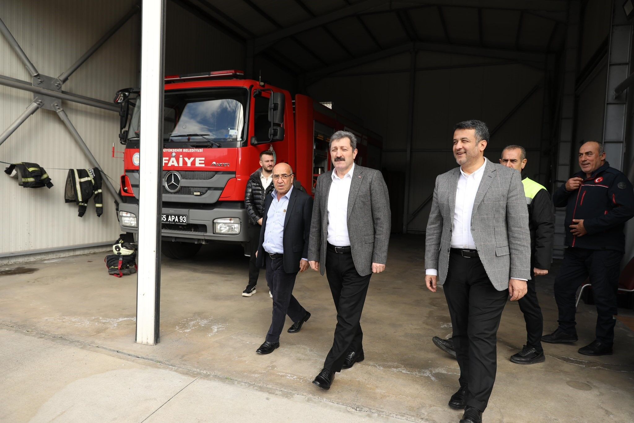 Samsun Valisi Tavlı Ve Başkan Doğan Merkez Osb’de Yatırımları İnceledi (1)
