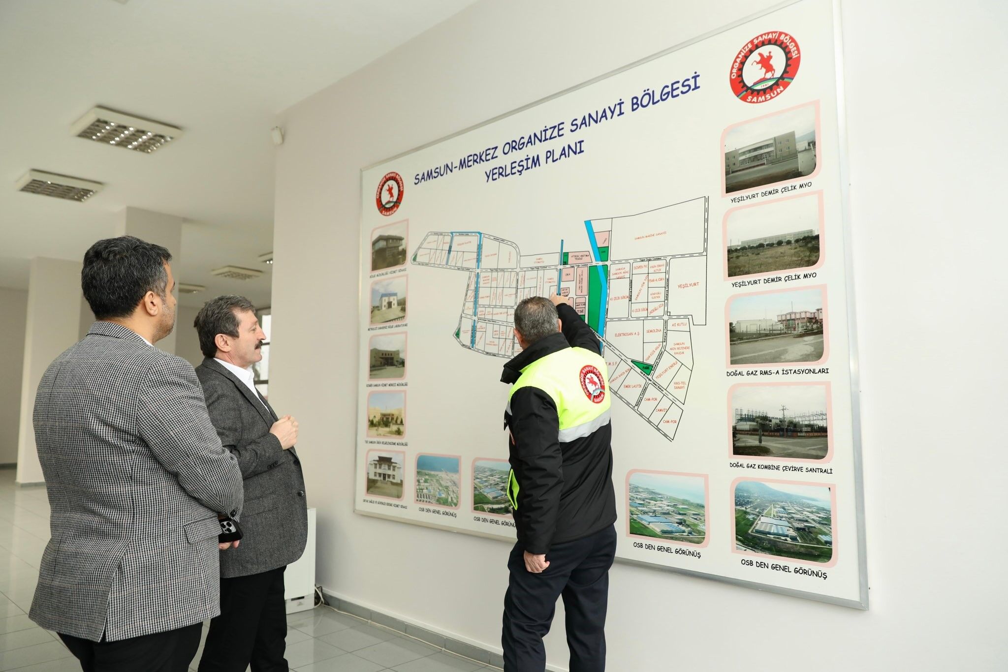 Samsun Valisi Tavlı Ve Başkan Doğan Merkez Osb’de Yatırımları İnceledi (2)
