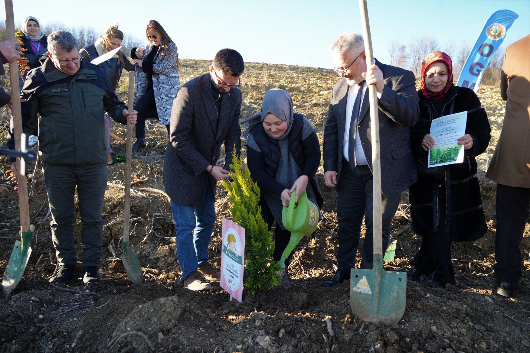 Samsun’da Bebekler İçin Fidan Dikimi Birlikte Büyüyelim Projesi (4)