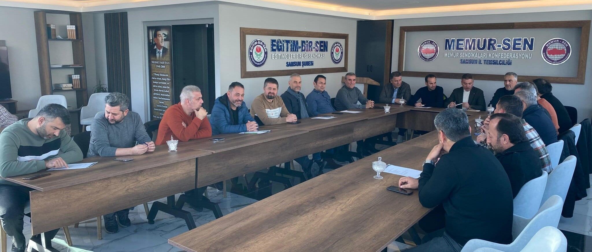 Samsun'da Eğitim Bir Sen'de Öğretmenlik Meslek Kanunu Görüşüldü (1)