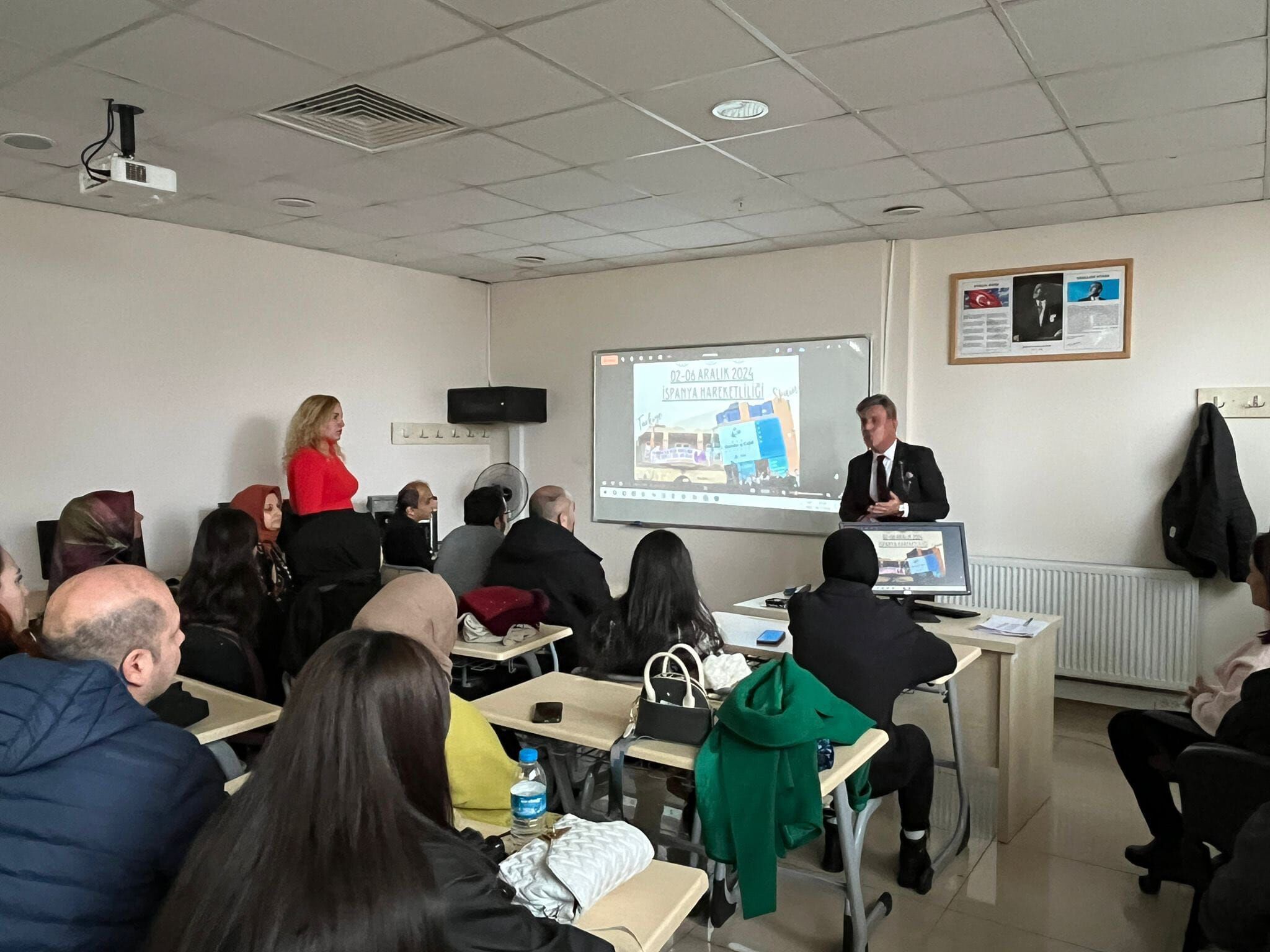 Samsun'da Hayat Boyu Öğrenme Programı’nın Gündemi İspanya (1)-1