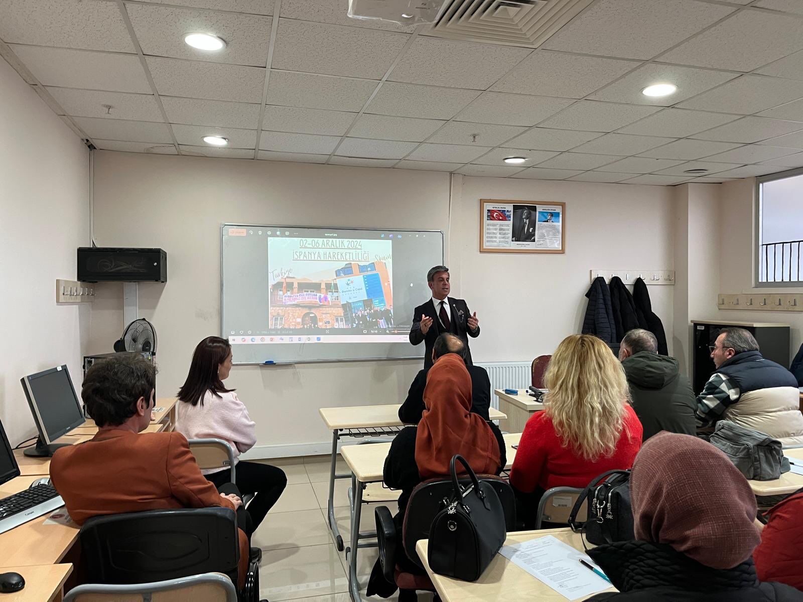 Samsun'da Hayat Boyu Öğrenme Programı’nın Gündemi İspanya (3)