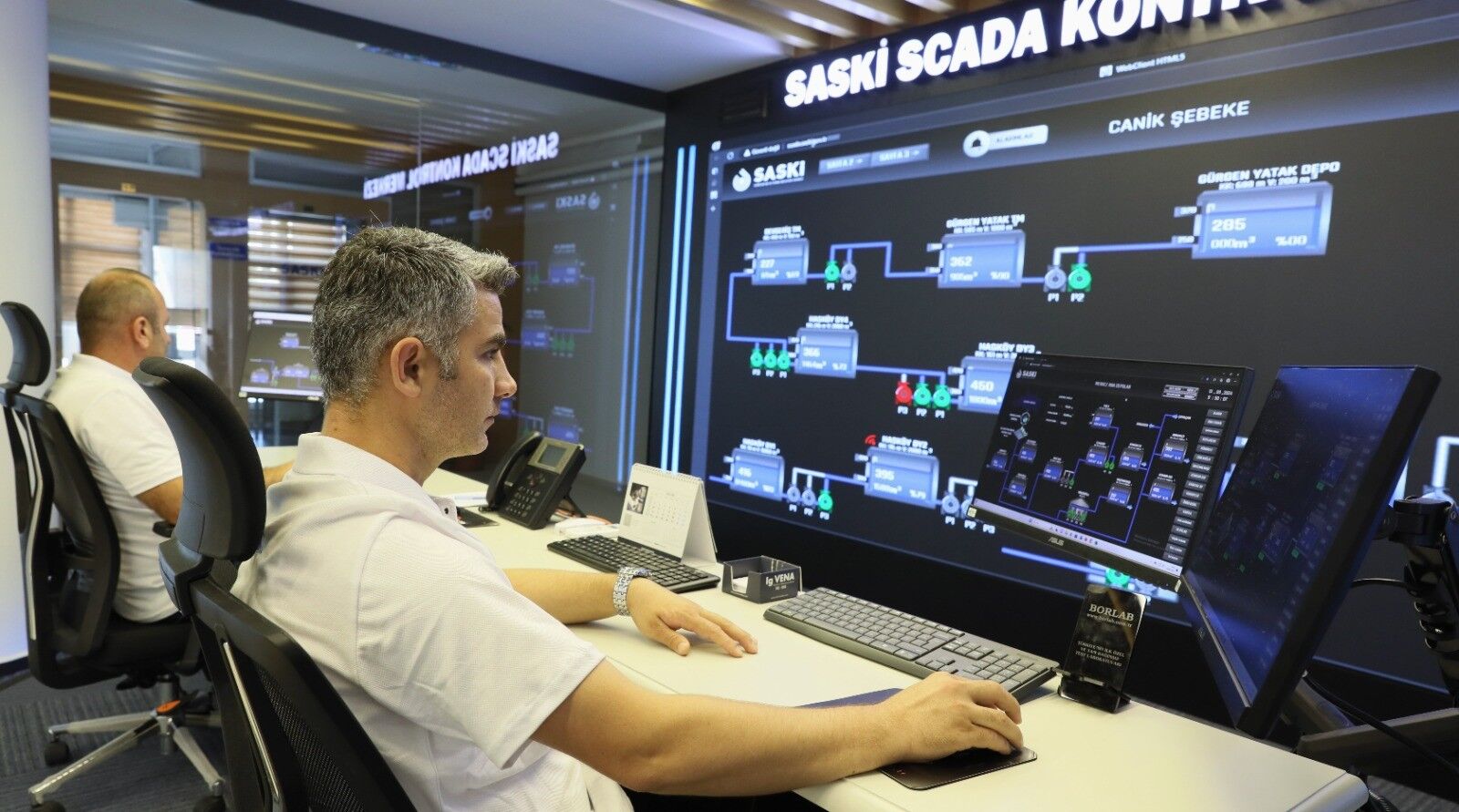 Samsun’da İçme Suyu Kontrolü Scada Sistemiyle 724 Takipte (1)