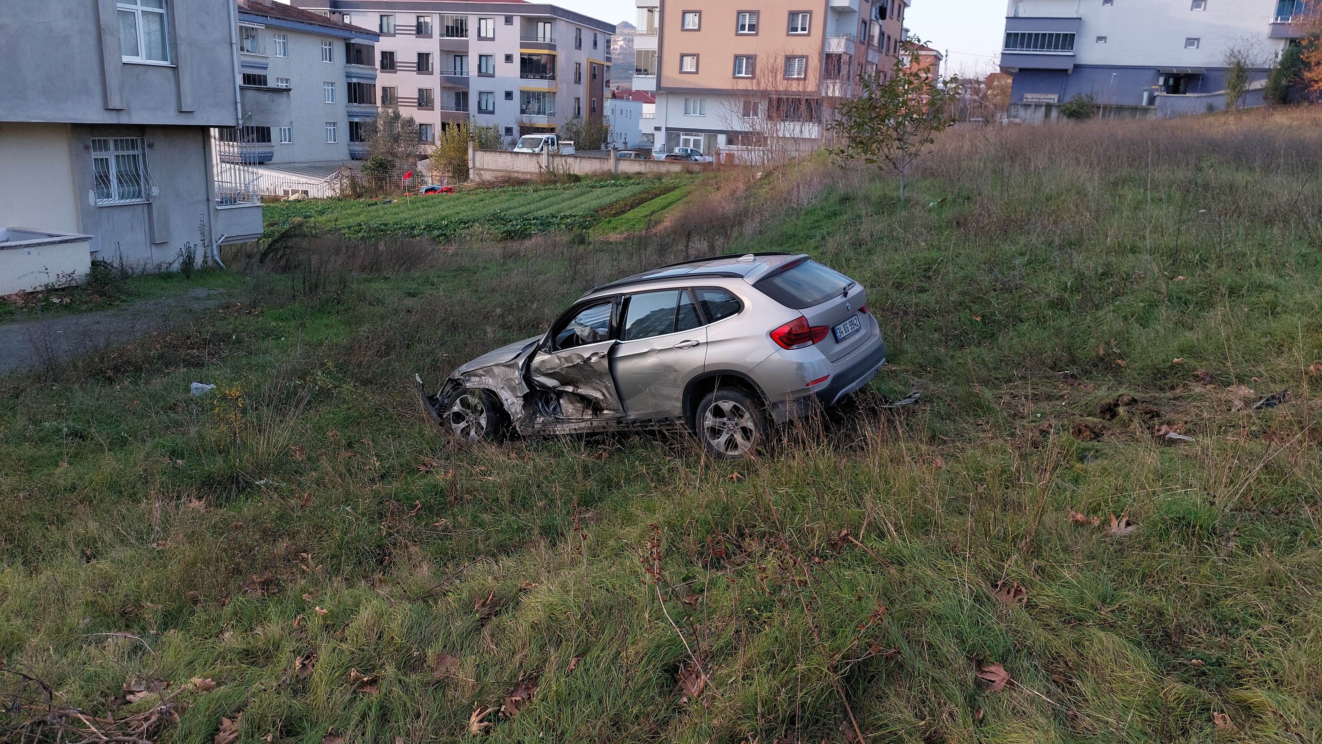 Samsun’da Kazaların Adresi O Cadde Yine Kaza Meydana Geldi, Bir Kişi Yaralandı (7)