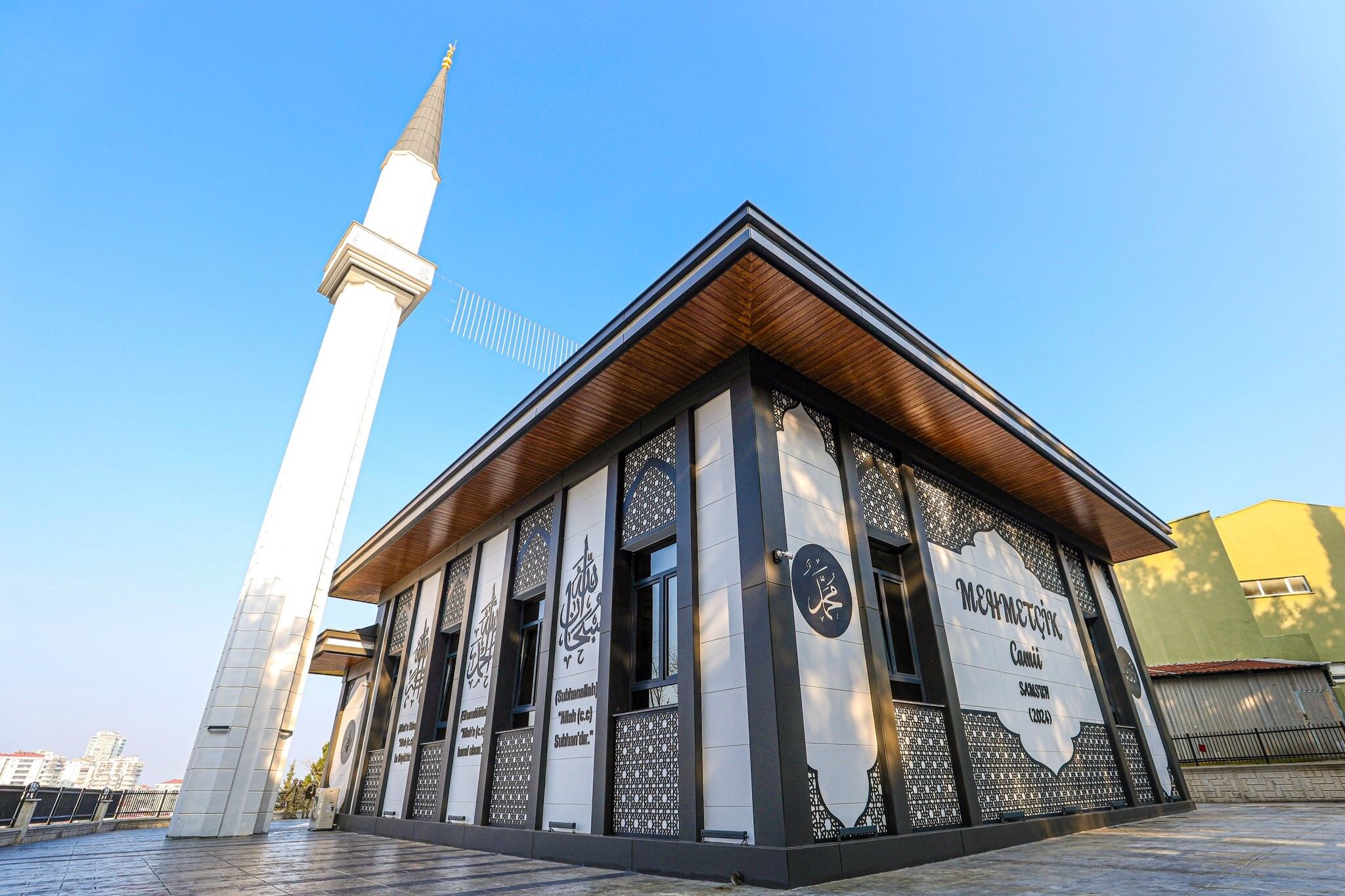 Samsun’da Mehmetçik Camisi Dualarla Açıldı (1)