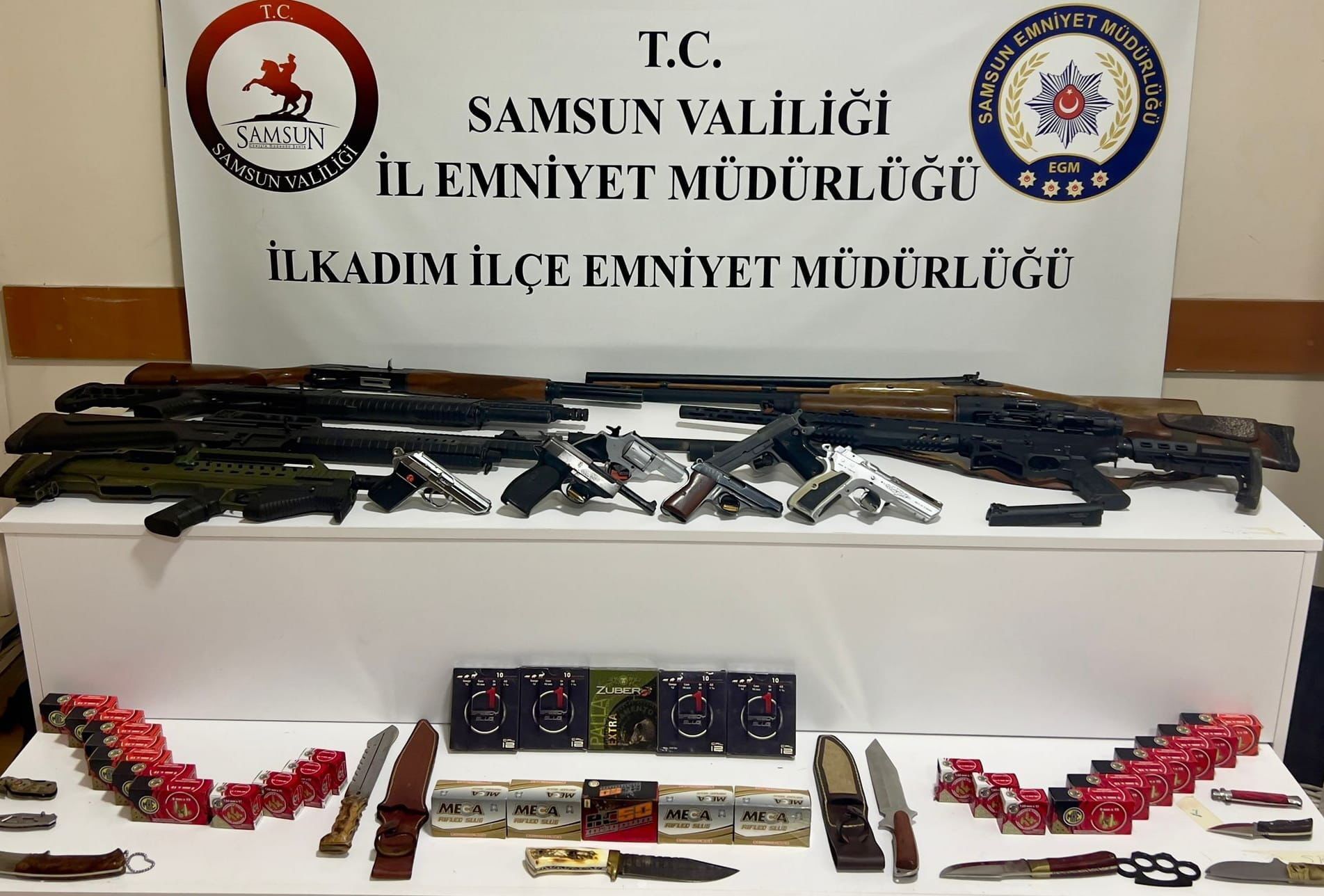 Samsun’da Miras Kavgası İki Kardeşi Vurdu Evinden Cephanelik Çıktı! (2)