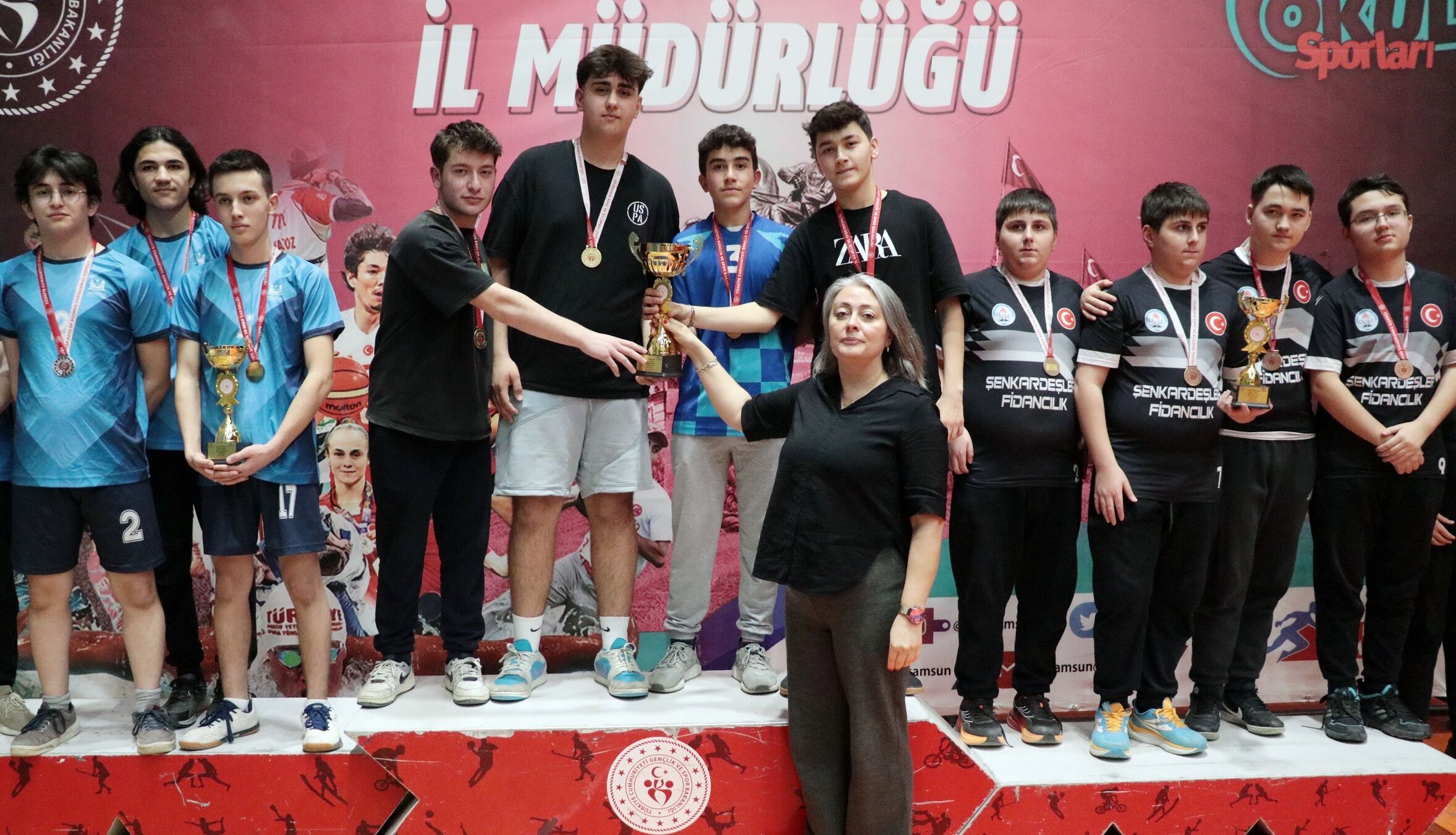 Samsun'da Okul Sporları Masa Tenisi İl Birinciliği Tamamlandı Şampiyonlar Belli Oldu! (1)