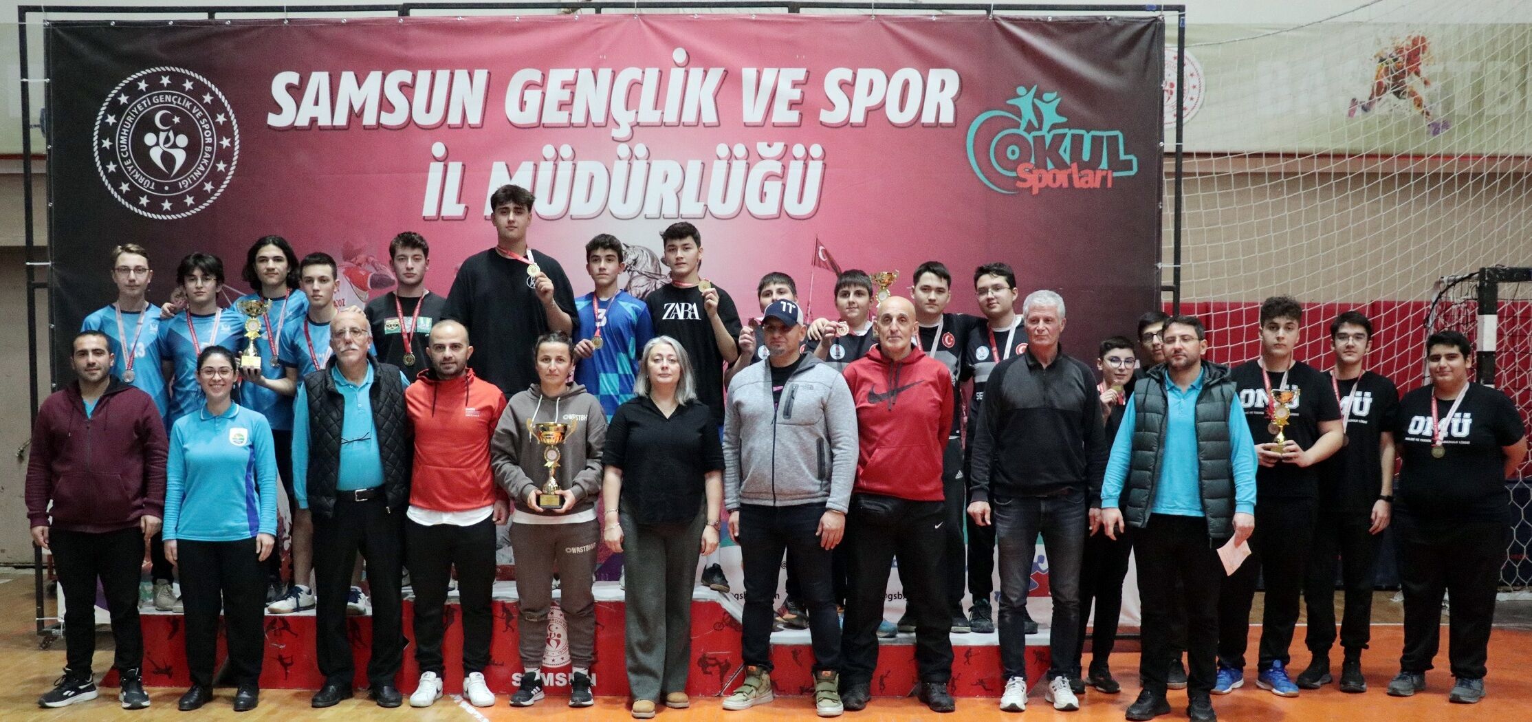 Samsun'da Okul Sporları Masa Tenisi İl Birinciliği Tamamlandı Şampiyonlar Belli Oldu! (2)
