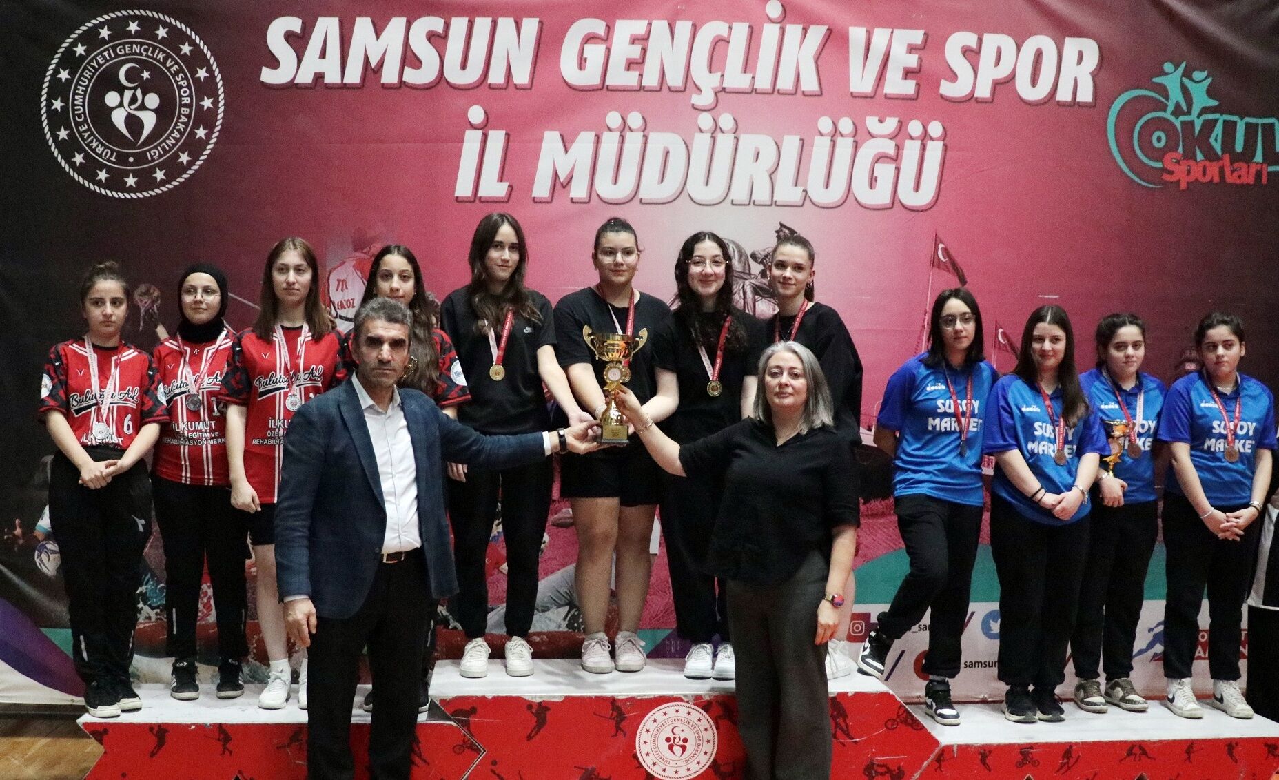 Samsun'da Okul Sporları Masa Tenisi İl Birinciliği Tamamlandı Şampiyonlar Belli Oldu! (3)