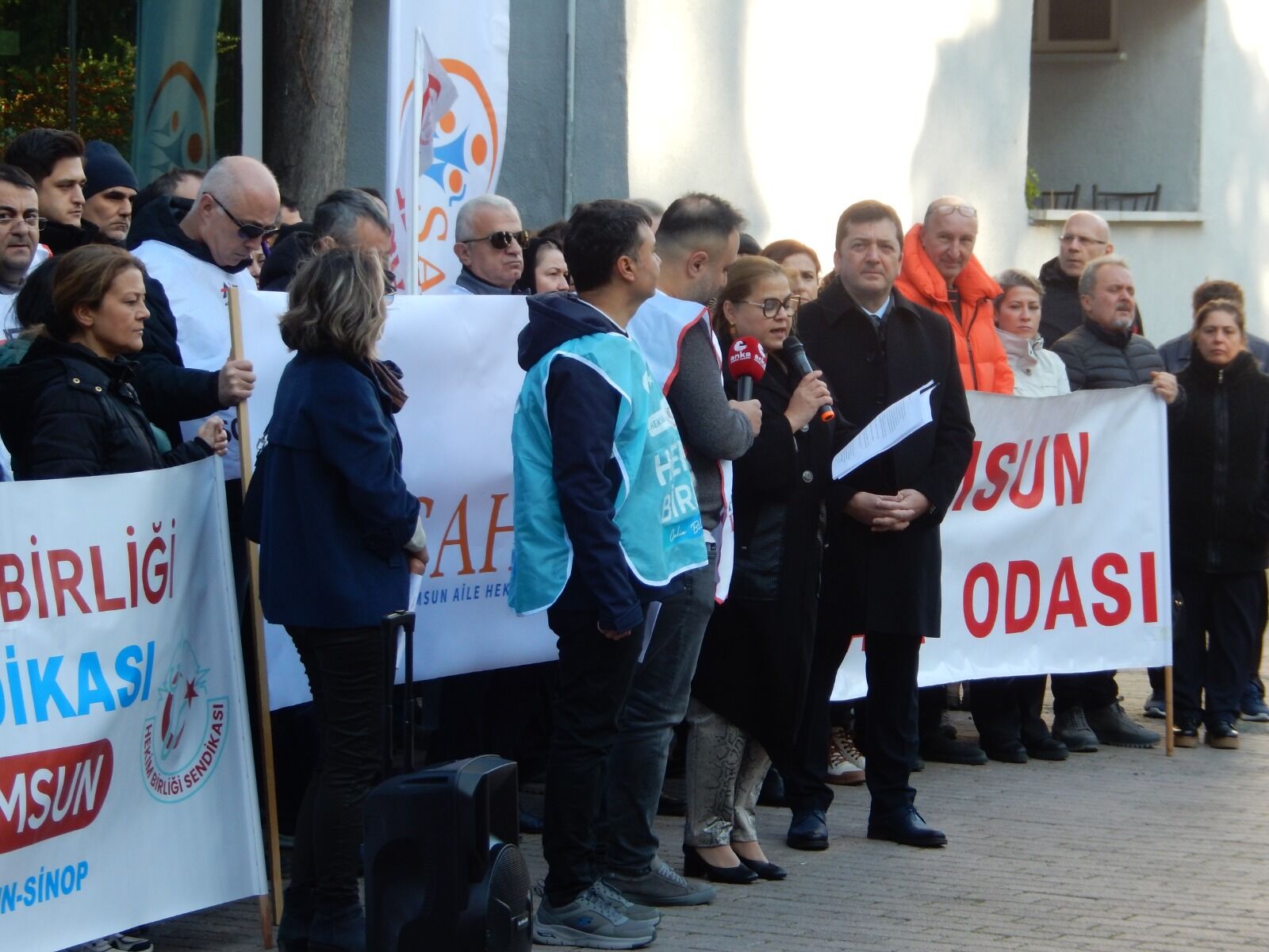 Samsun’da Sağlık Çalışanlarından İş Bırakma Kararı (10)
