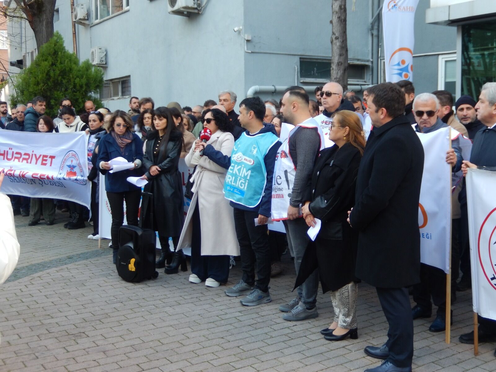 Samsun’da Sağlık Çalışanlarından İş Bırakma Kararı (5)