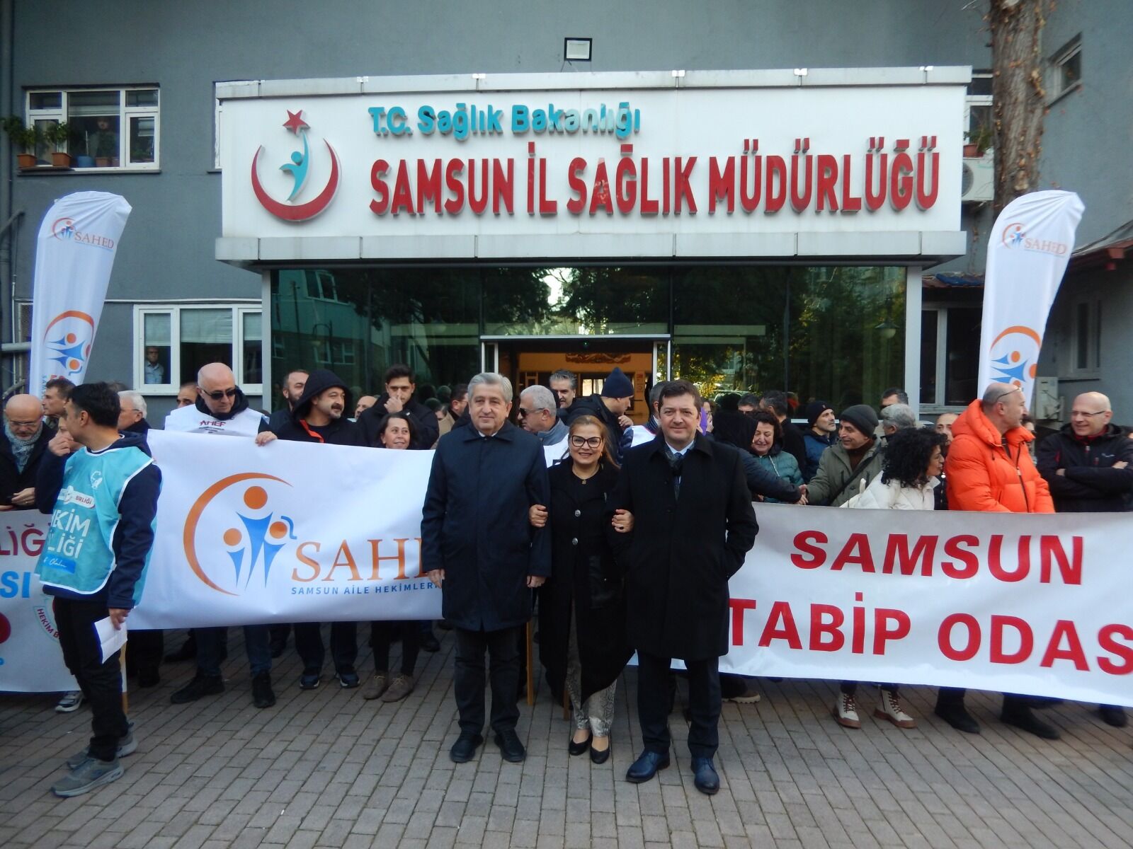 Samsun’da Sağlık Çalışanlarından İş Bırakma Kararı (9)
