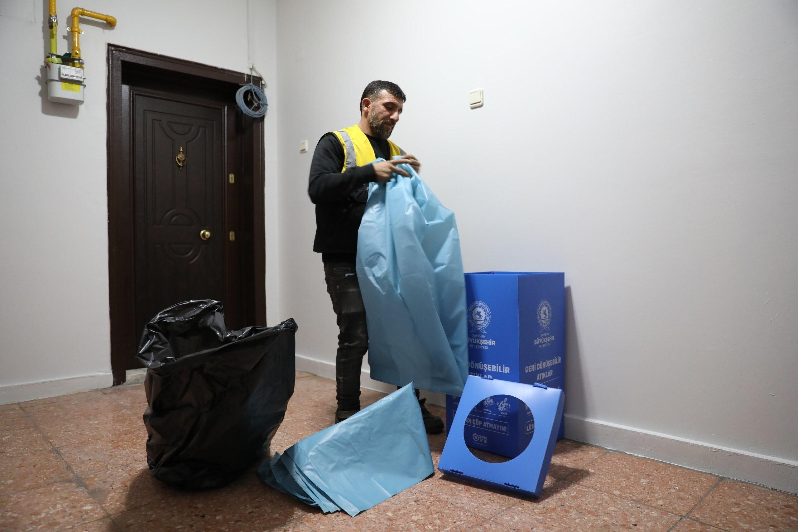 Samsun’da Sıfır Atık Projesiyle İlk Hafta Yarım Ton Atık Geri Dönüştürüldü (2)