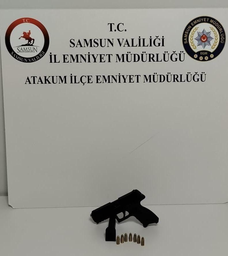 Samsun'da Si̇lahli Saldirgan Yakalandi (2)