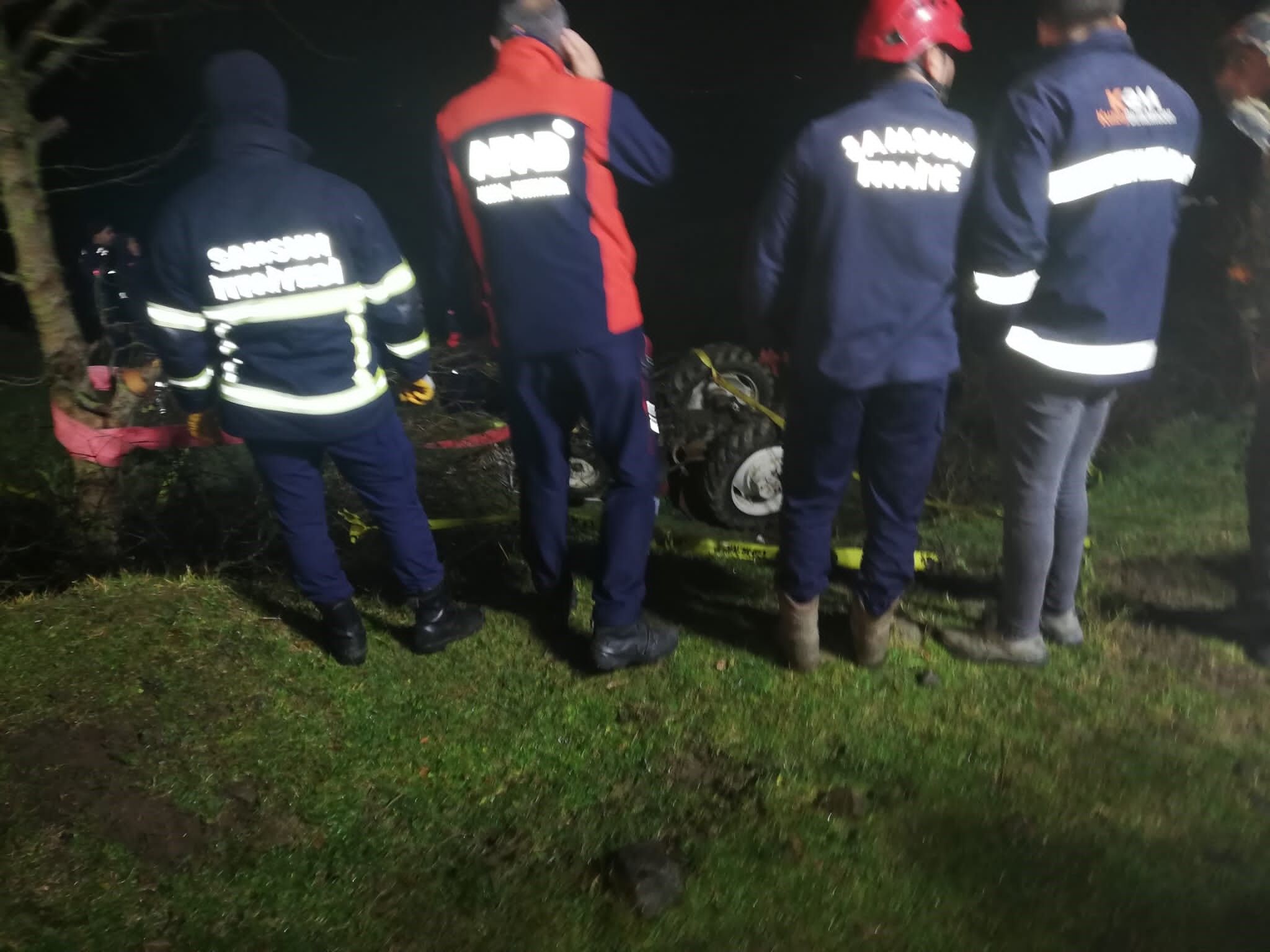 Samsun'da Traktör Kazası Sürücü Hayatını Kaybetti (4)