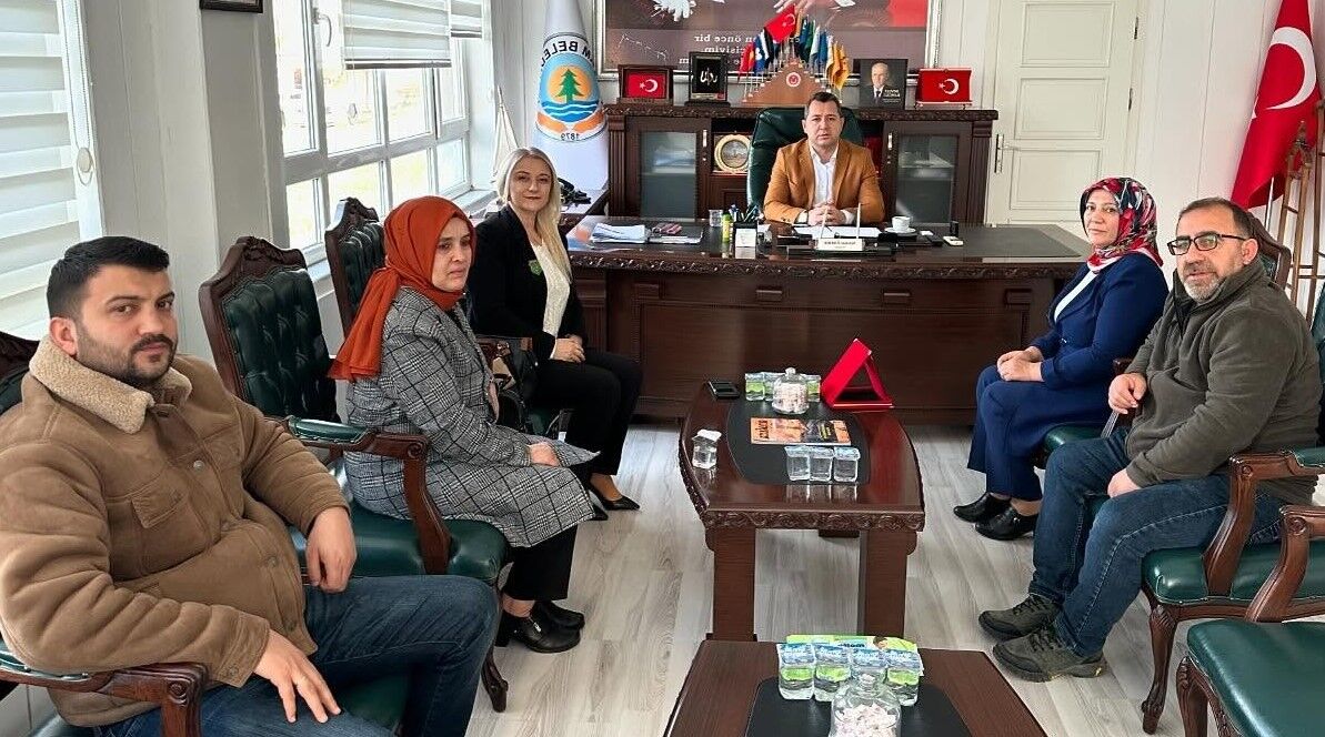 Türkiye Harp Malûlü Gaziler, Şehit Dul Ve Yetimleri Derneği Bafra Şubesi'nden Başkan Özdemir'e Ziyaret (2)