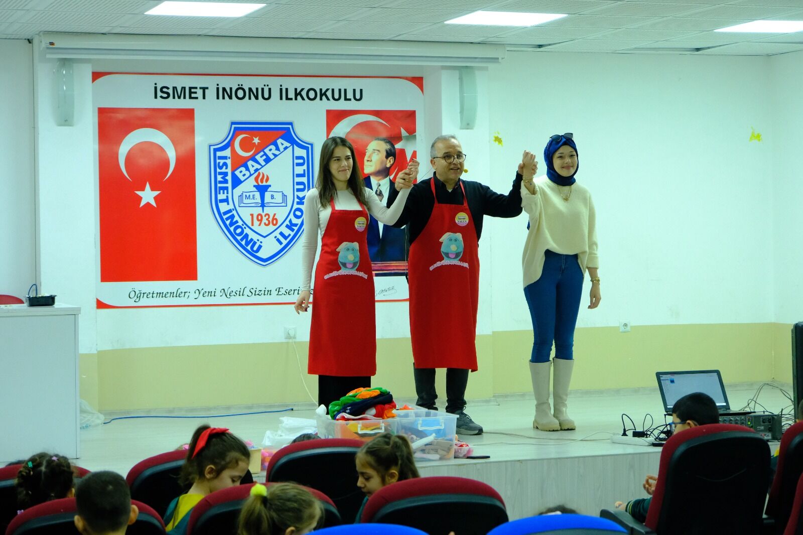 Vagon Sanat, İsmet İnönü İlkokulu Öğrencilerine Renkli Anlar Yaşattı (32)