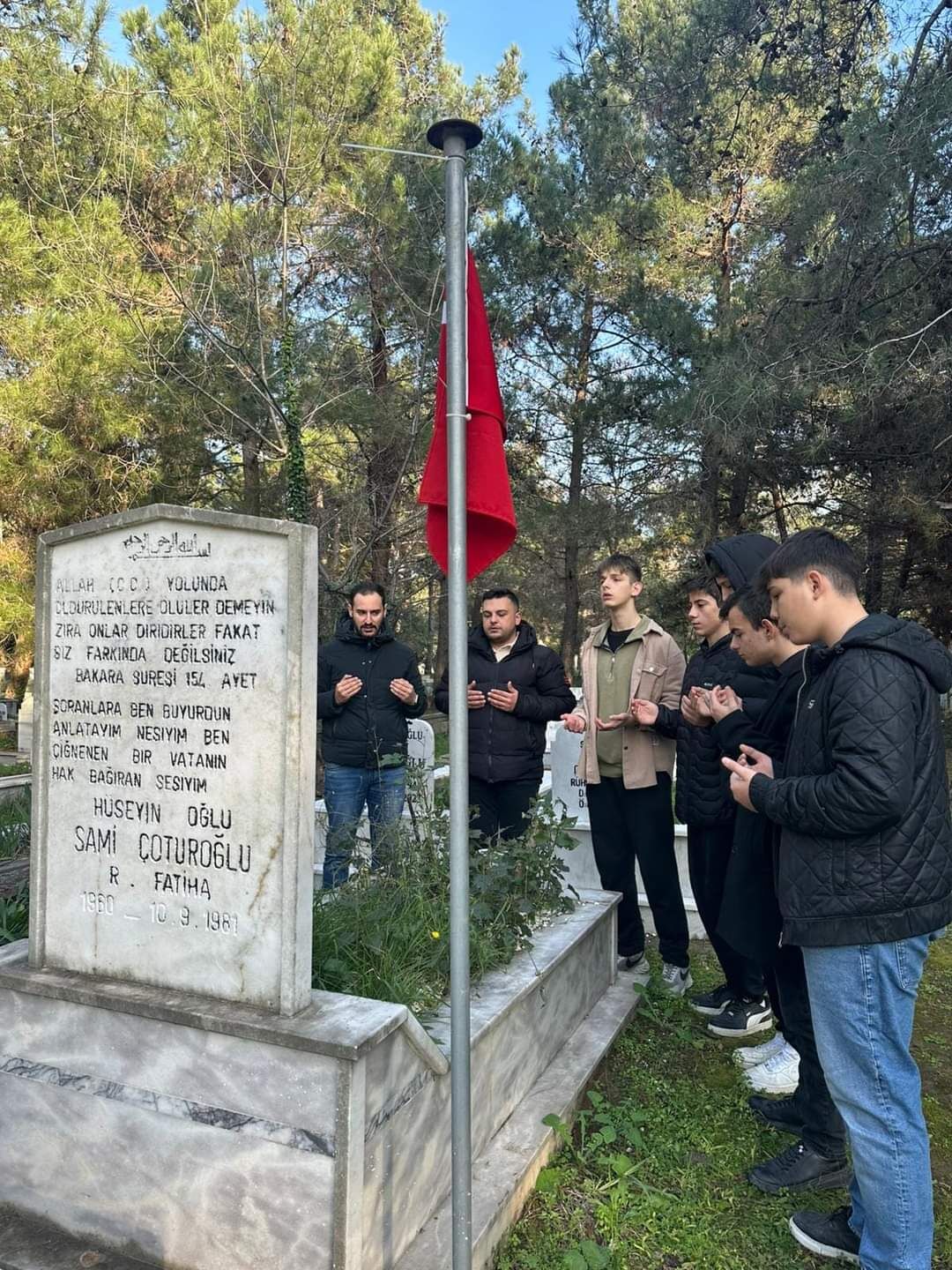 Bafra Ülkü Ocakları, Şehitleri Dualarla Andı-5