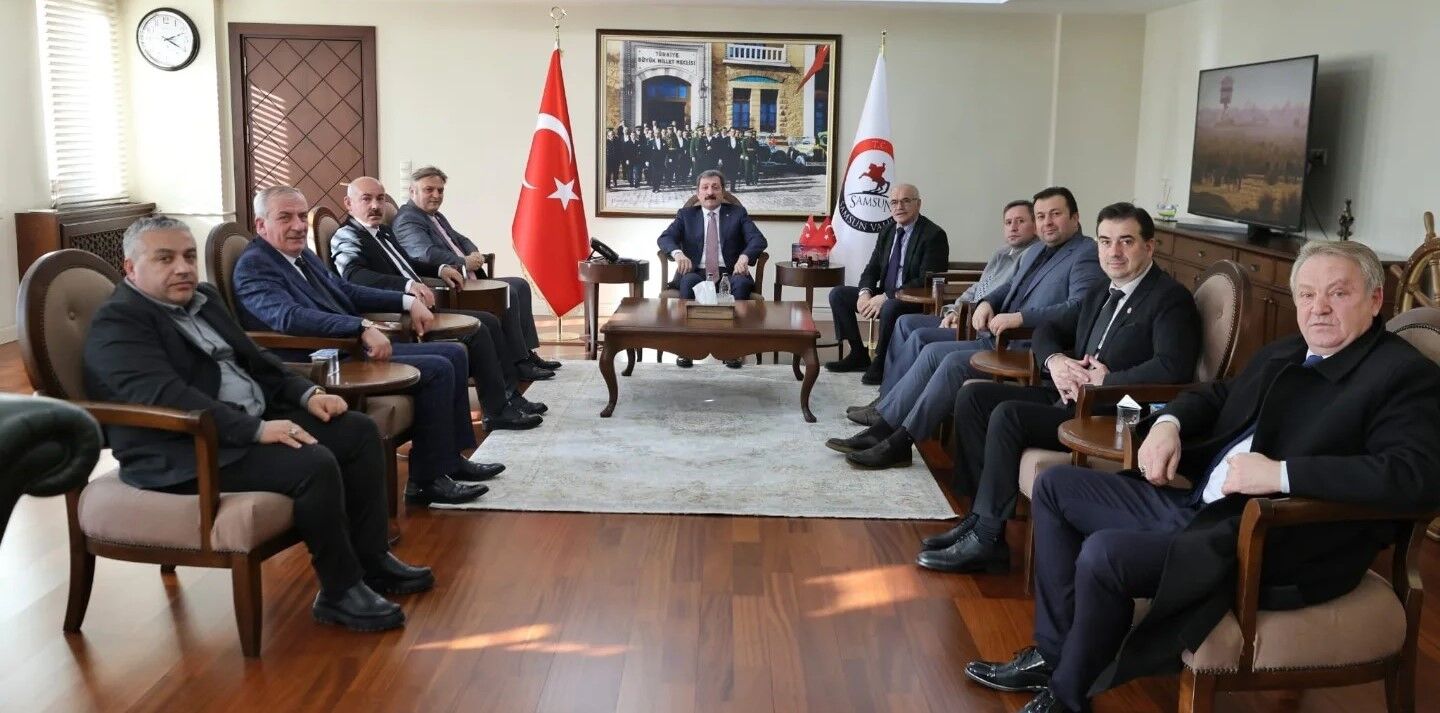 Yeniden Refah Partisi'nden Samsun Valisi Tavlı'ya Ziyaret (3)
