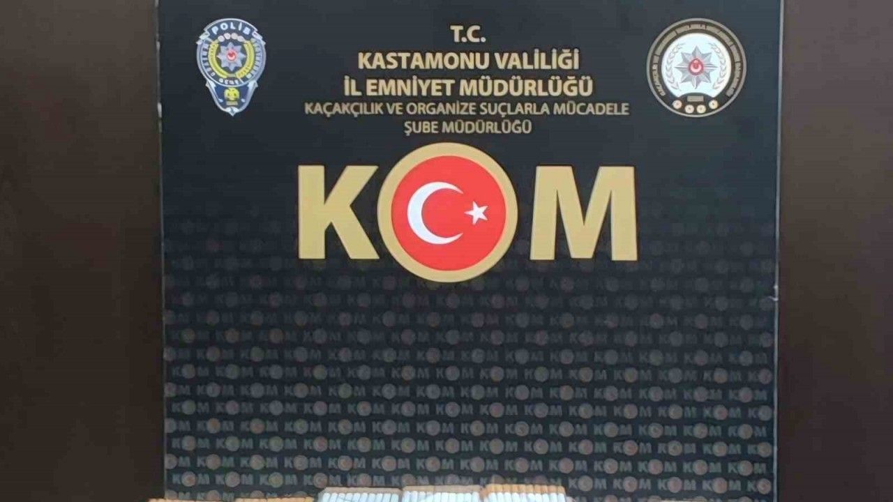Kastamonu'da 4 Bin Makaron Ele Geçirildi