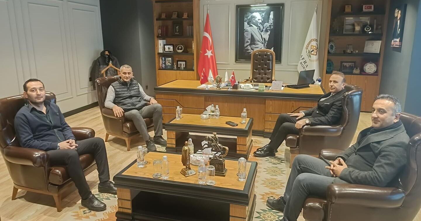 Bafra Denetimli Serbestlik Müdürlüğünden Ticaret Borsası Başkanı Tarık Erol’a Ziyaret (2)