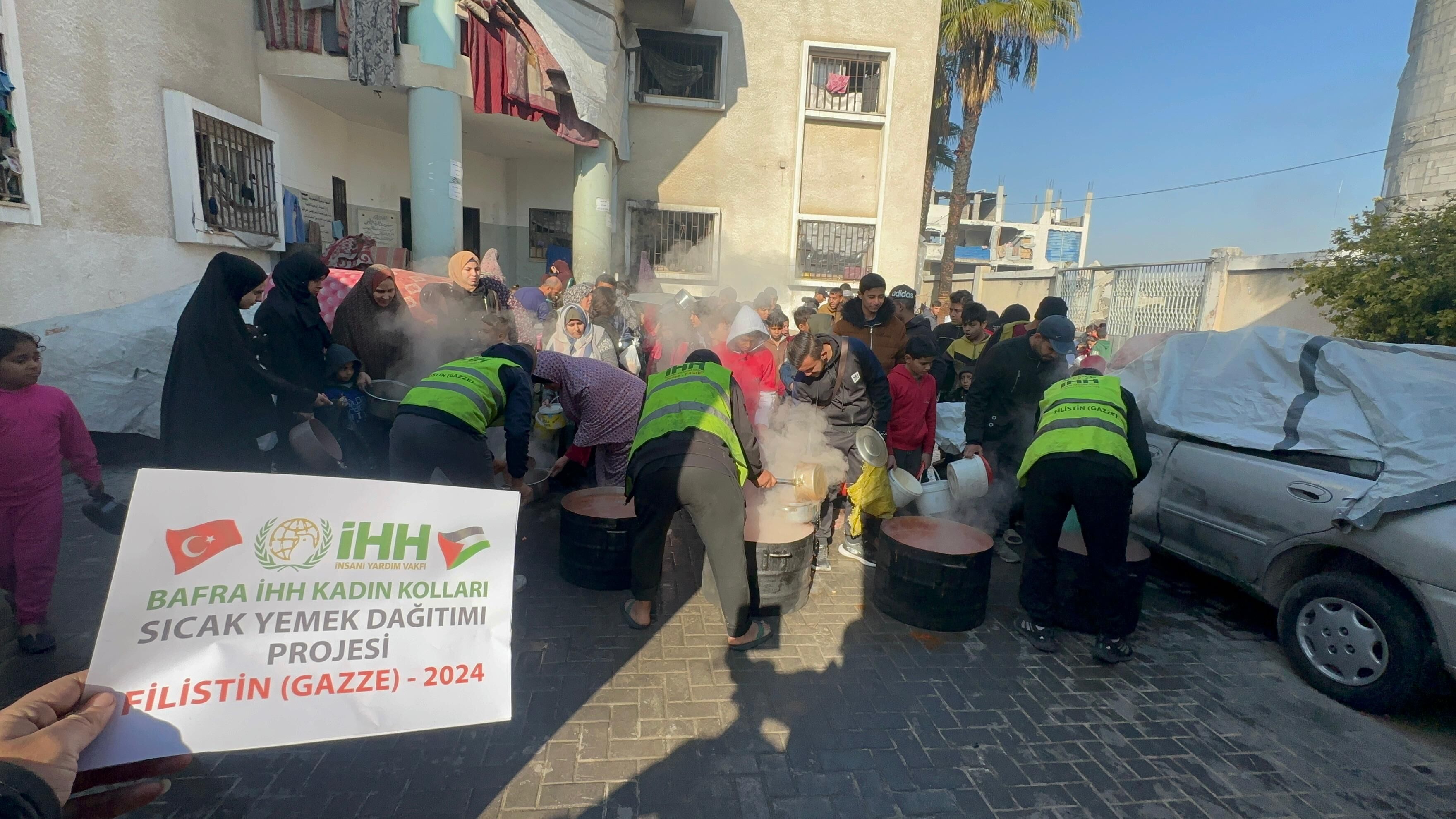 Bafra İhh Kadın Kollarından Gazze'ye Destek 2