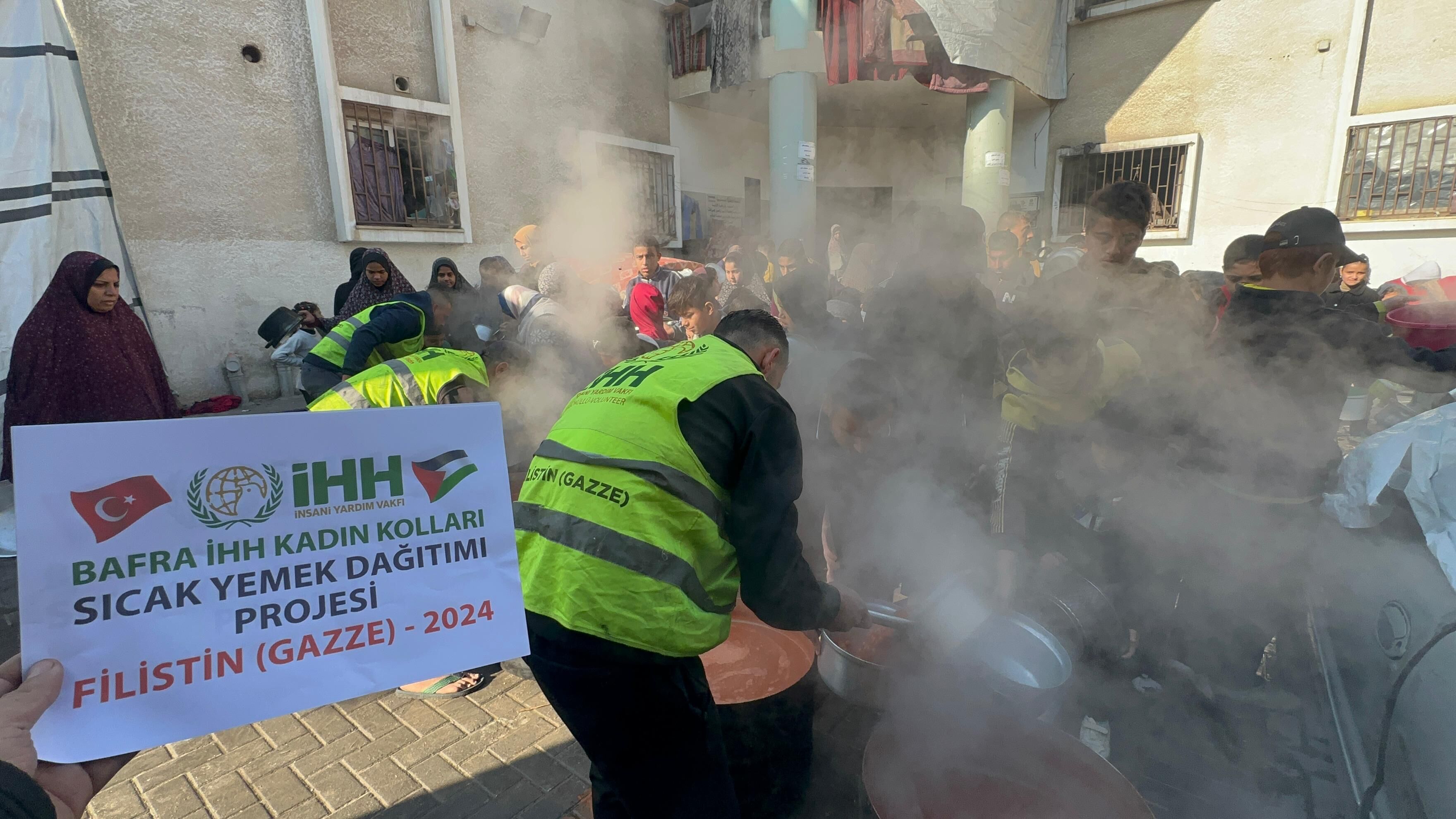 Bafra İhh Kadın Kollarından Gazze'ye Destek 3