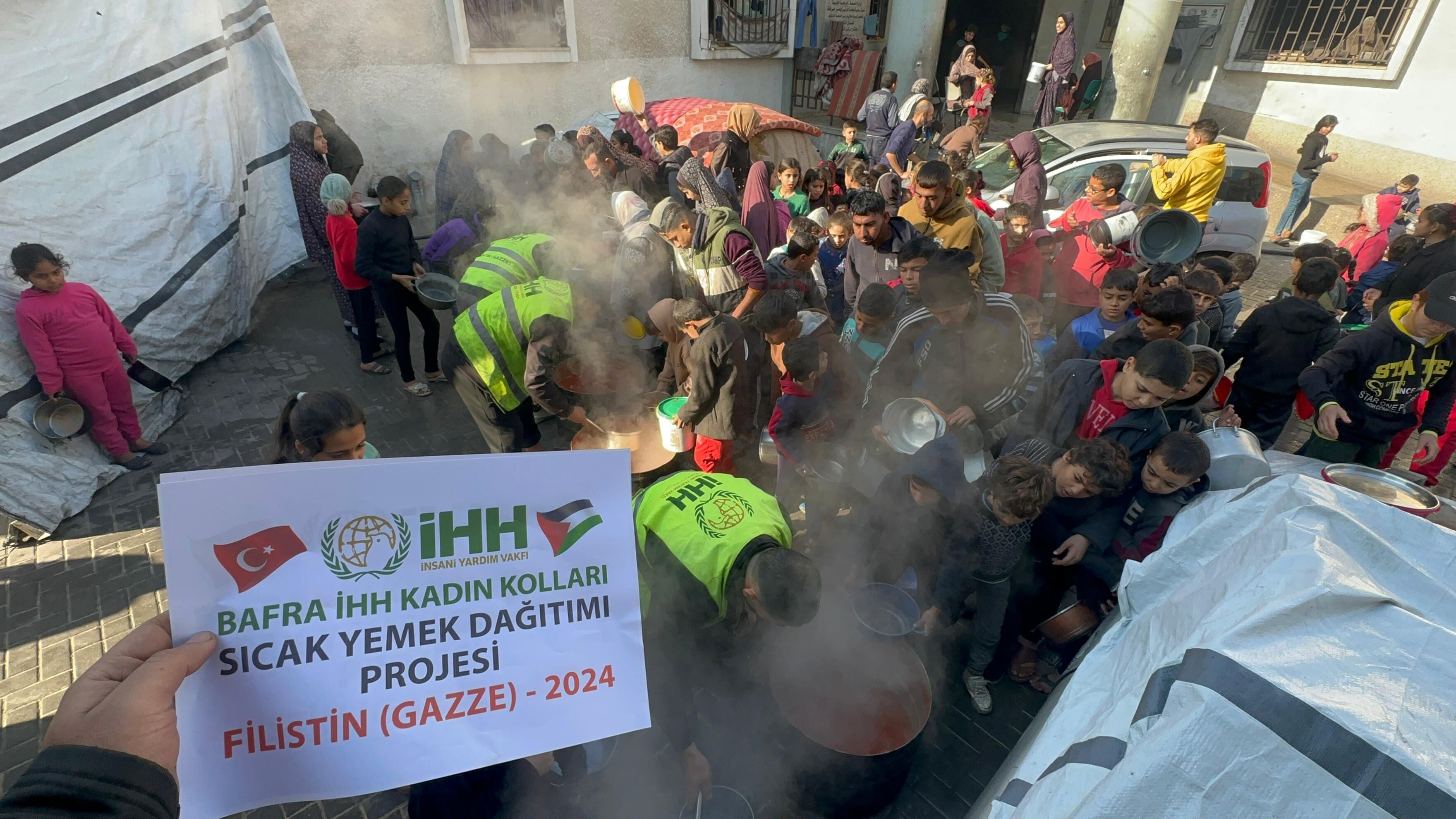 Bafra İhh Kadın Kollarından Gazze'ye Destek 4