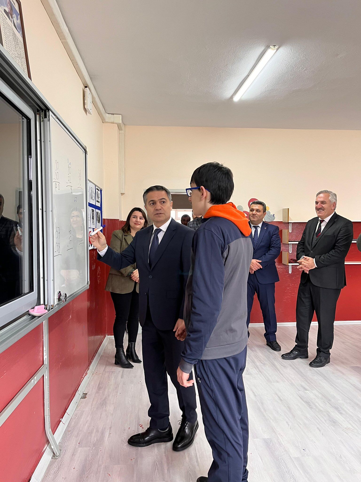 Bafra Kaymakamı Dr. Mustafa Altınpınar'dan Eğitim Kurumlarına Ziyaret 2
