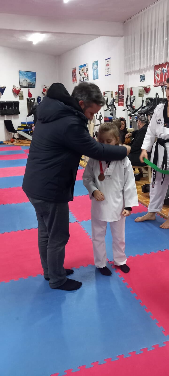 Bafra Şampiyonlar Taekwondo Kulübü’nde Kuşak Terfi Heyecanı (13)
