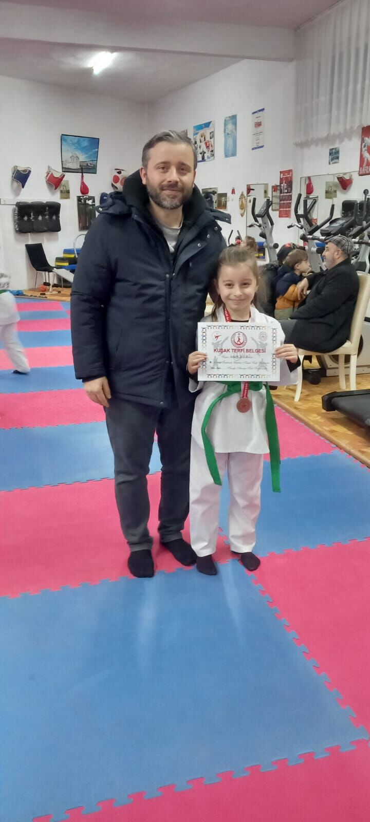 Bafra Şampiyonlar Taekwondo Kulübü’nde Kuşak Terfi Heyecanı (14)