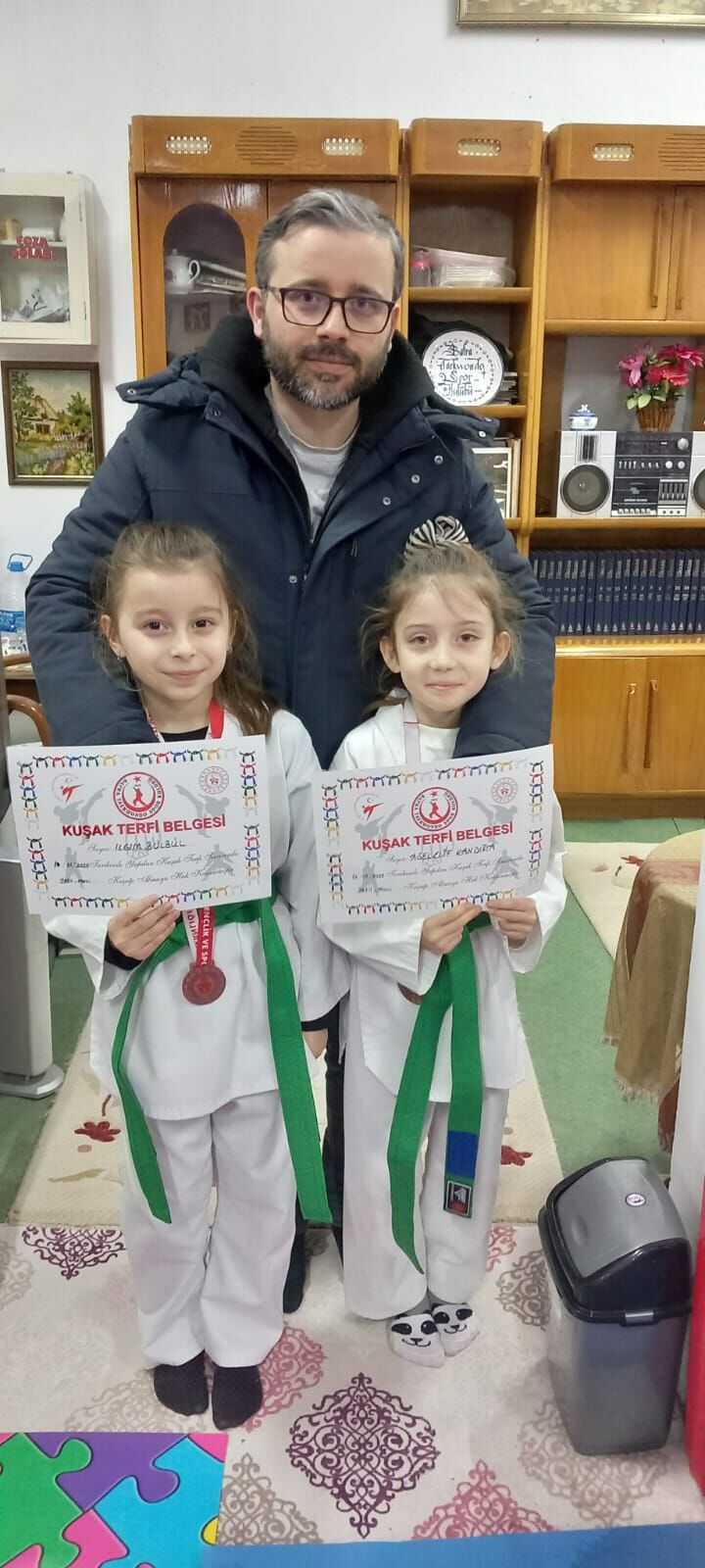 Bafra Şampiyonlar Taekwondo Kulübü’nde Kuşak Terfi Heyecanı (8)