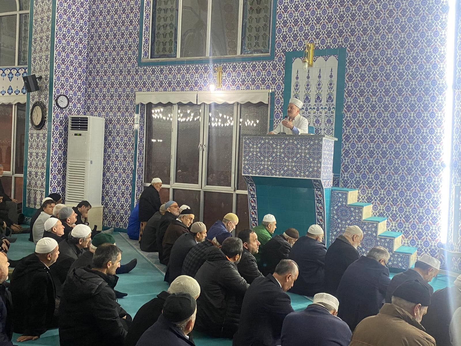 Bafra'da Miraç Kandili Programı 15 Temmuz Şehitler Camii'nde Düzenlendi (2)