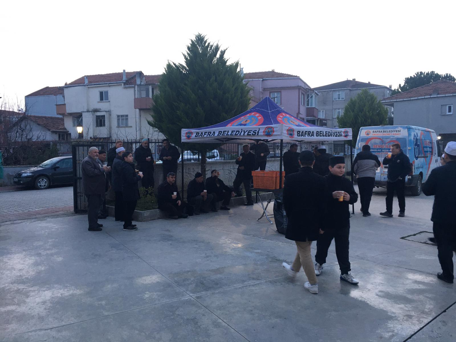Bafra’da Sabah Namazı Buluşması Çinili Camii’nde Gerçekleşti (1)