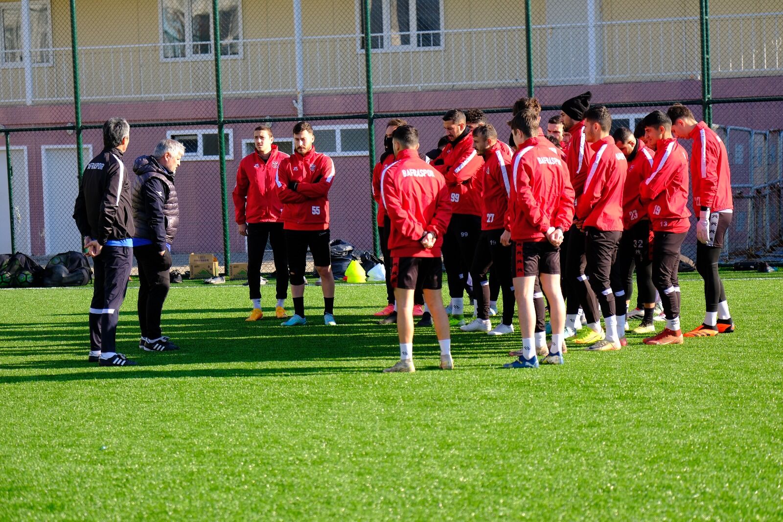 Bafraspor 11. Hafta Vezirköprü Maçı Hazırlıklarına Devam Ediyor (1)