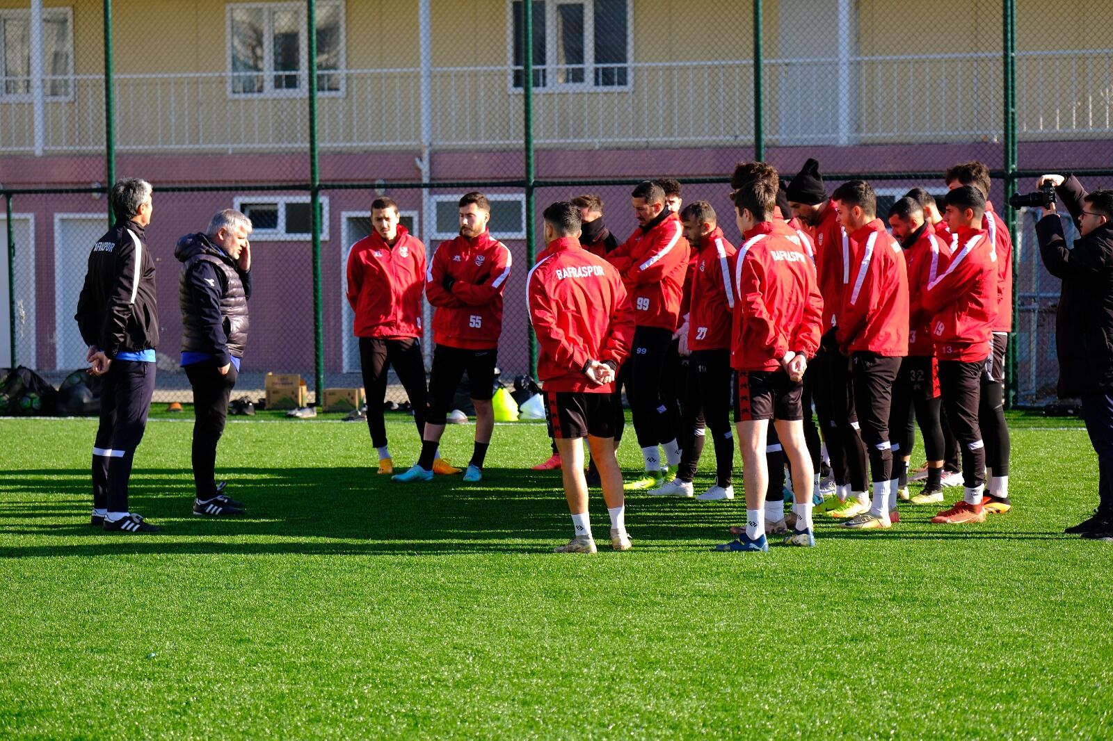 Bafraspor 11. Hafta Vezirköprü Maçı Hazırlıklarına Devam Ediyor (3)