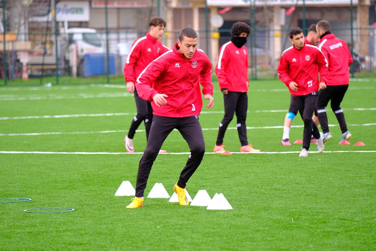 Bafraspor, Atakumspor Maçı Hazırlıklarını Sürdürüyor (4)