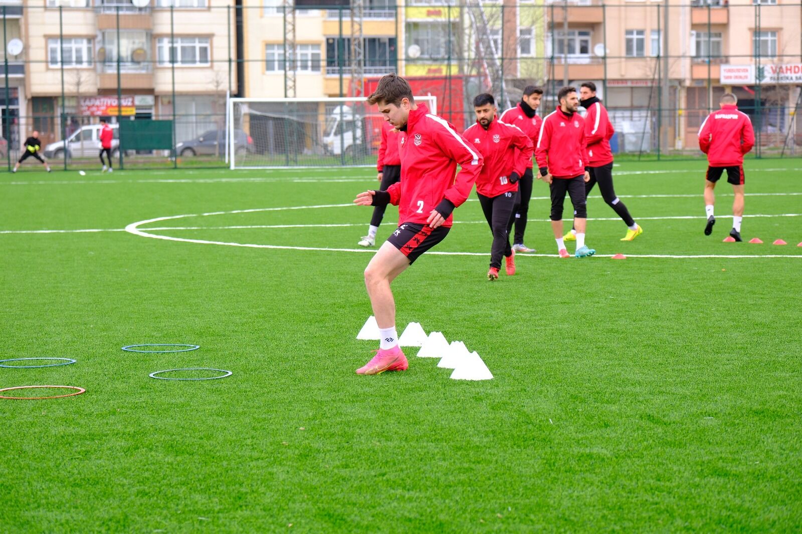 Bafraspor, Atakumspor Maçı Hazırlıklarını Sürdürüyor (8)