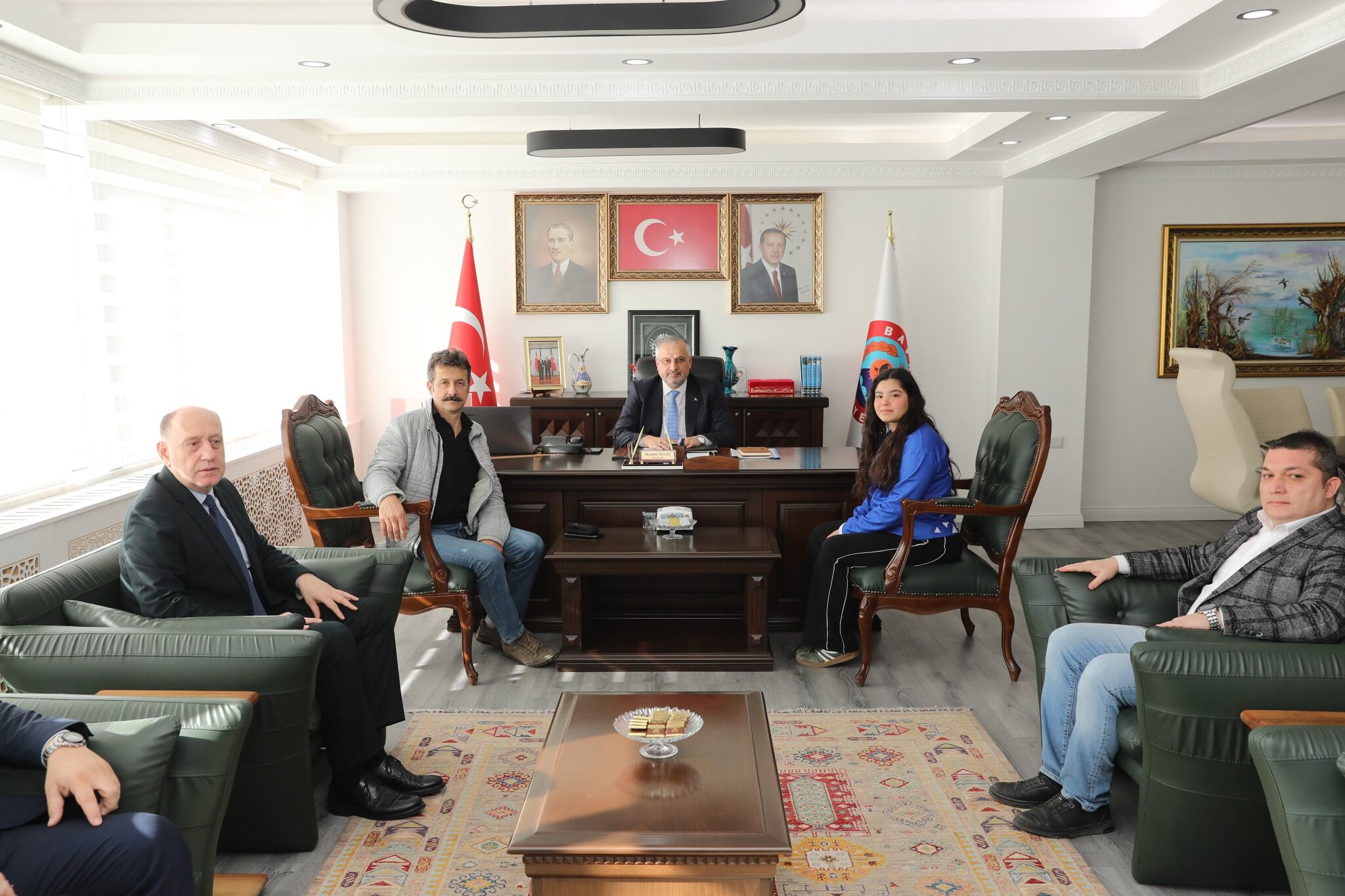 Başkan Kılıç, Ezginur Türkmen’i Milli Takıma Yolcu Etti (2)
