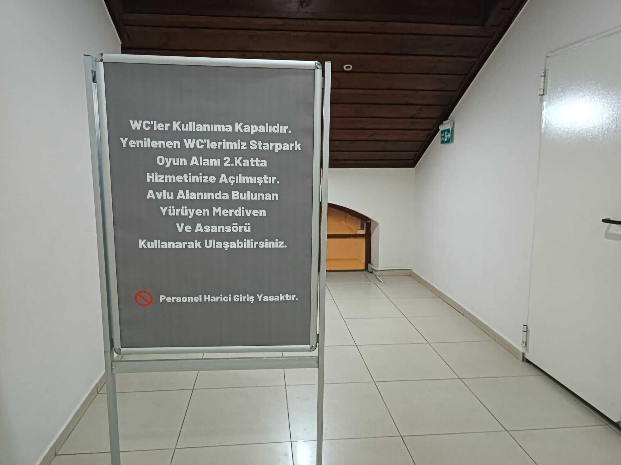 Bulvar Avm'de Tuvalet Gelir Kapısı Oldu! Vatandaşa Güvenlik Personeli Barikatı! (3)