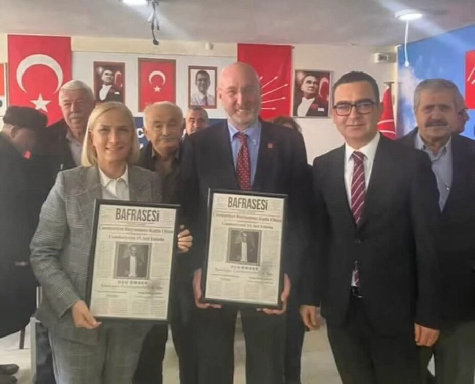 Chp Parti Okulu Eğitmeni Dr. Özcan Baripoğlu Bafra İlçe Seçimini Ziyaret Etti 6