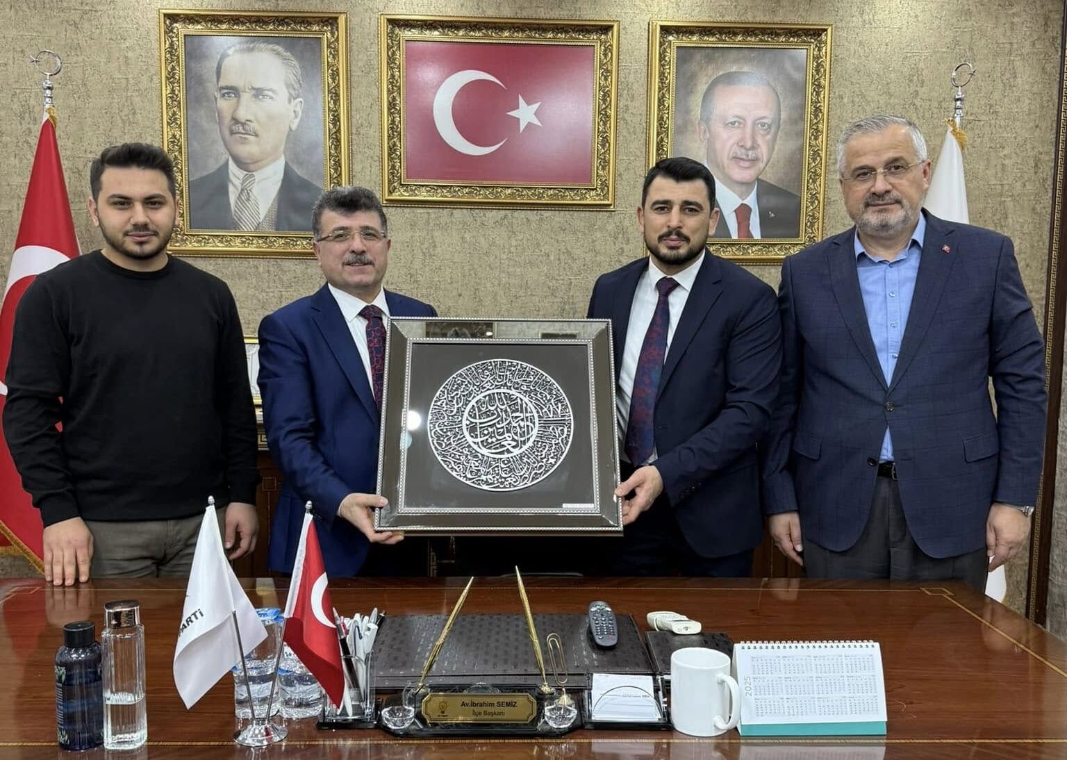 Doğan Önder'den İbrahim Semiz'e Veda Ziyareti (2)