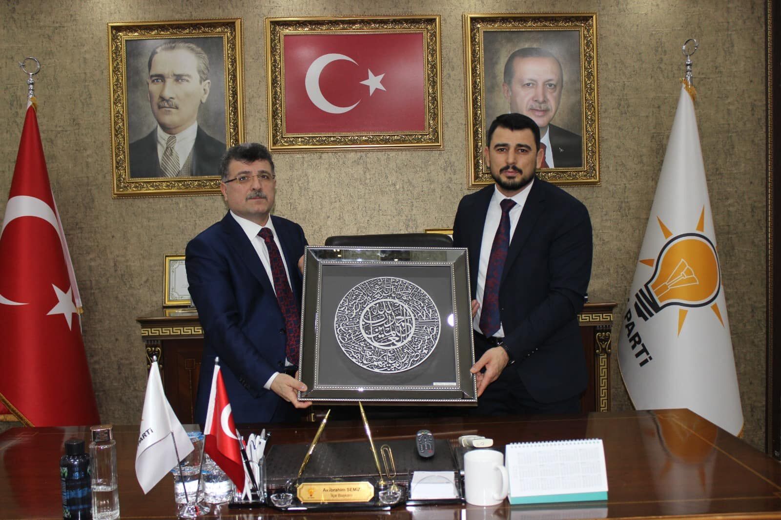 Doğan Önder'den İbrahim Semiz'e Veda Ziyareti (3)