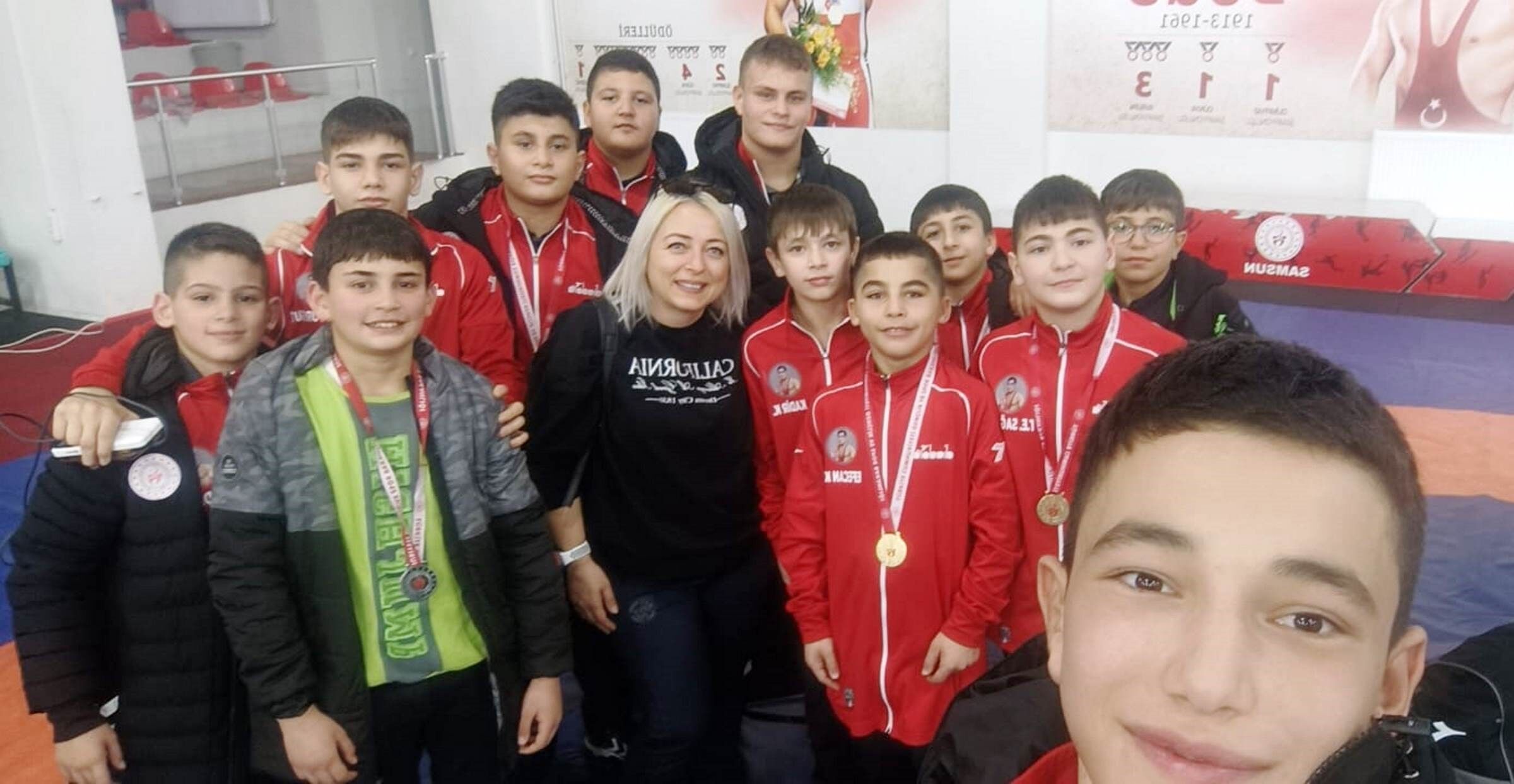 Kavak İlhan Kuşan Ortaokulu Güreşçileri İl Şampiyonu Oldu! 2