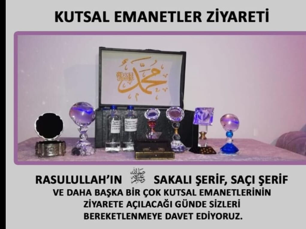 Kutsal Emanetler Yarın Bafra'da Sergilenecek 2
