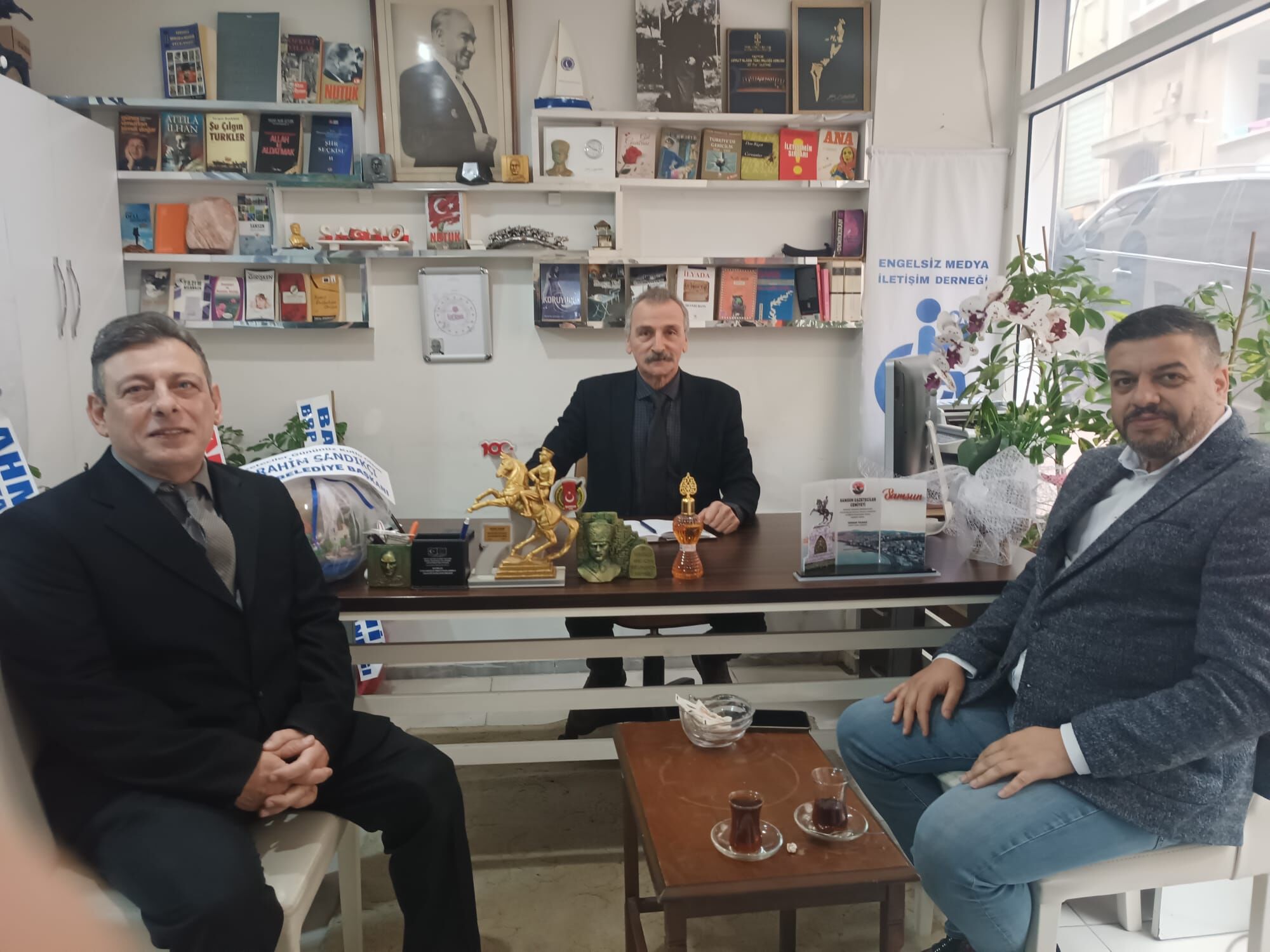 Malatyalılar Derneği'nden Samsun Gazeteciler Cemiyeti'ne Ziyaret (3)