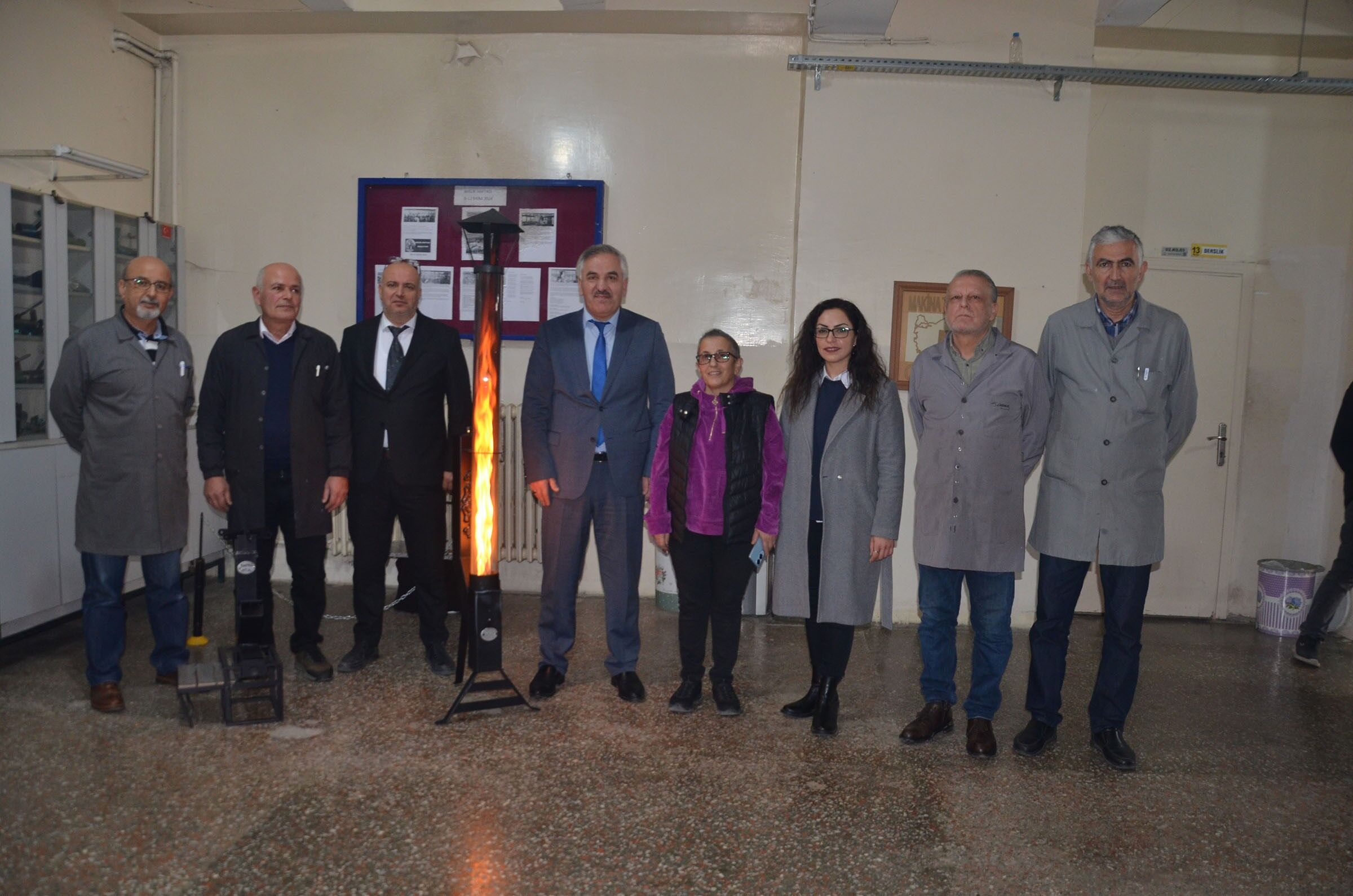 Meslek Lisesi Öğrencilerinden ‘Pelet Soba’ Üretimi (1)